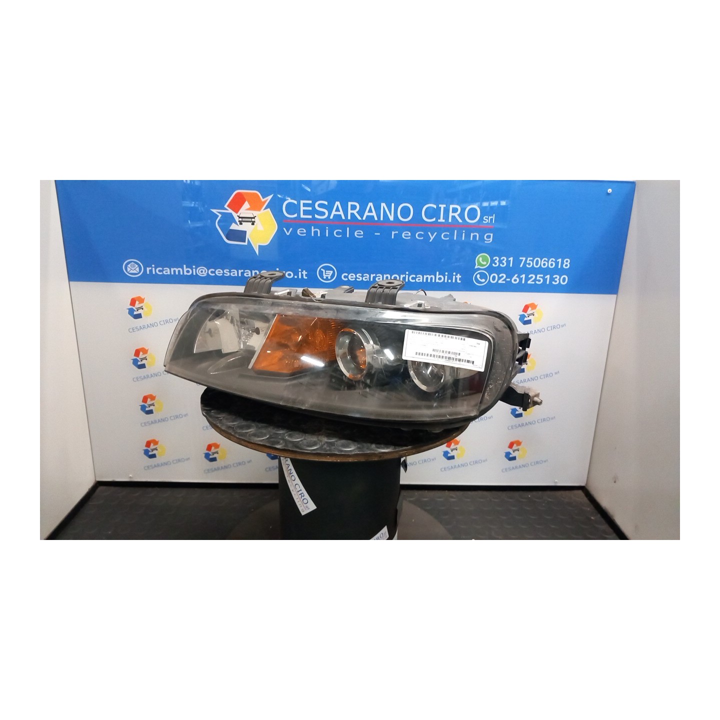 PROIETTORE SX. 127 FIAT PUNTO (1N/1P) (07/99-12/05) 188A4000 51712396