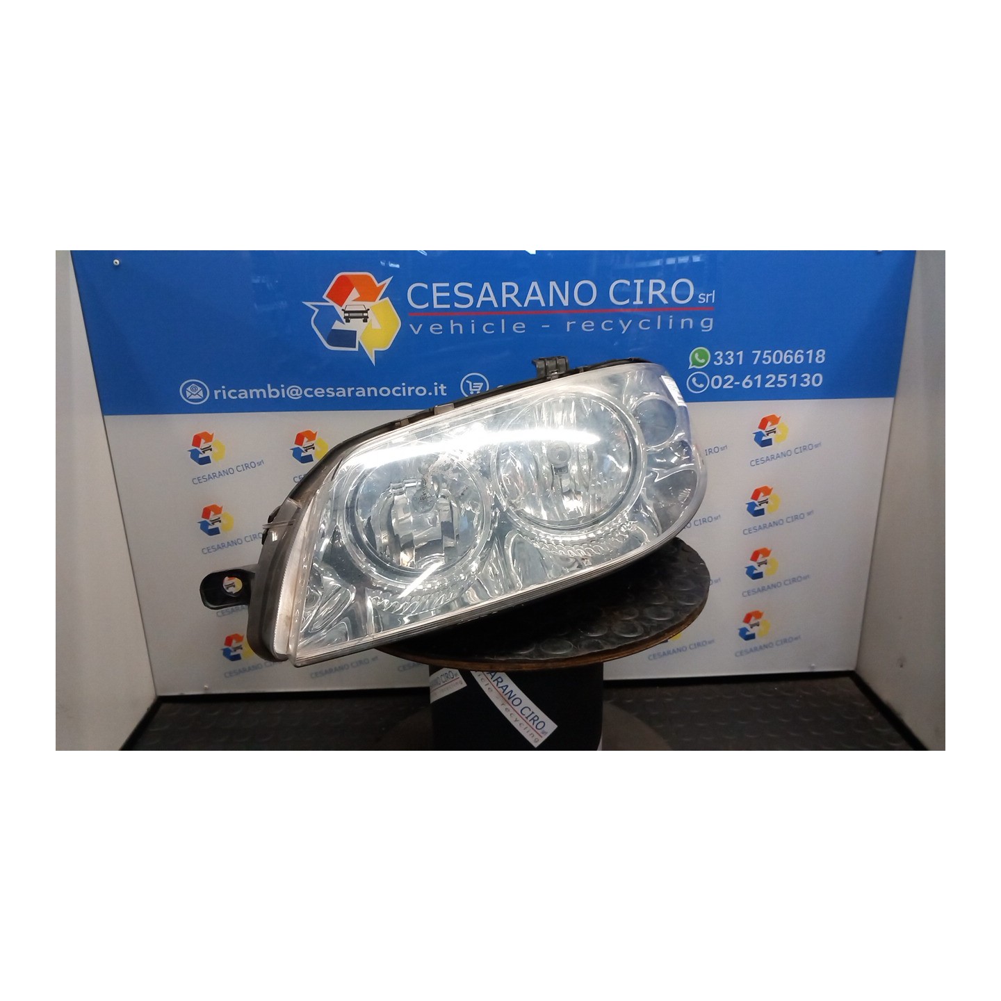 PROIETTORE SX. 141 FIAT PUNTO CLASSIC (2U) (01/07-12/1 188A4000 51760027