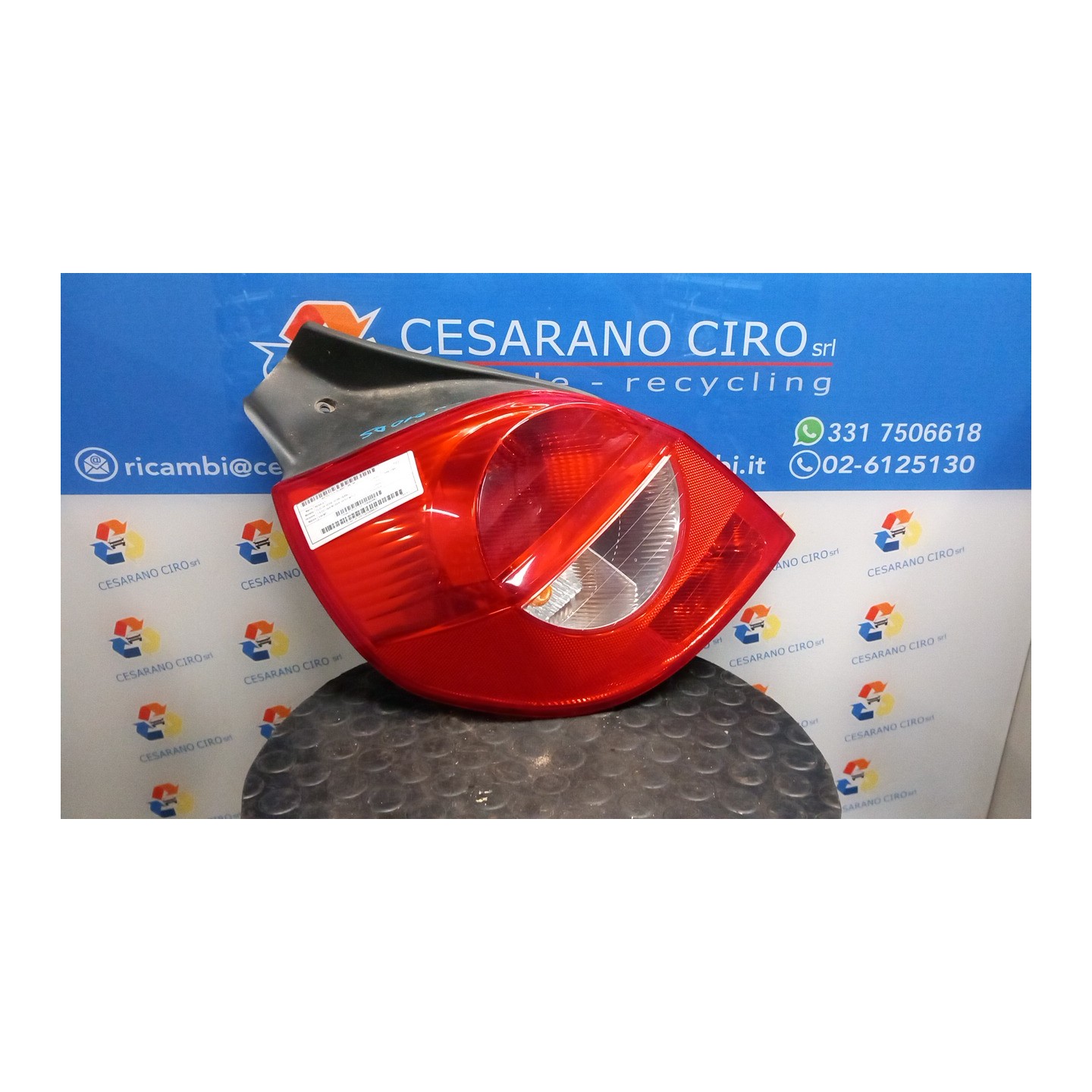 FANALE POST. SX. 144 RENAULT CLIO 3A SERIE (07/05-05/09) K9KM7 8200459962