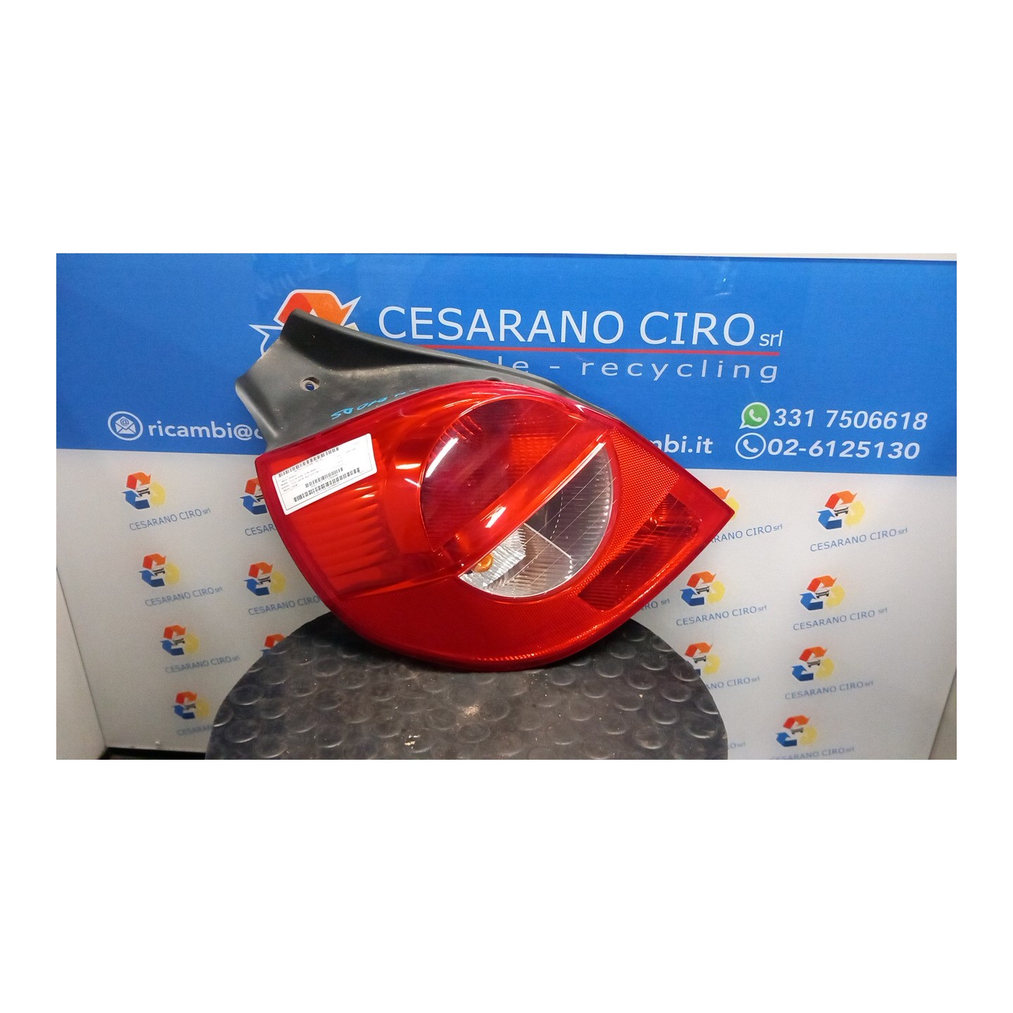 FANALE POST. SX. 144 RENAULT CLIO 3A SERIE (07/05-05/09) K9KM7 8200459962