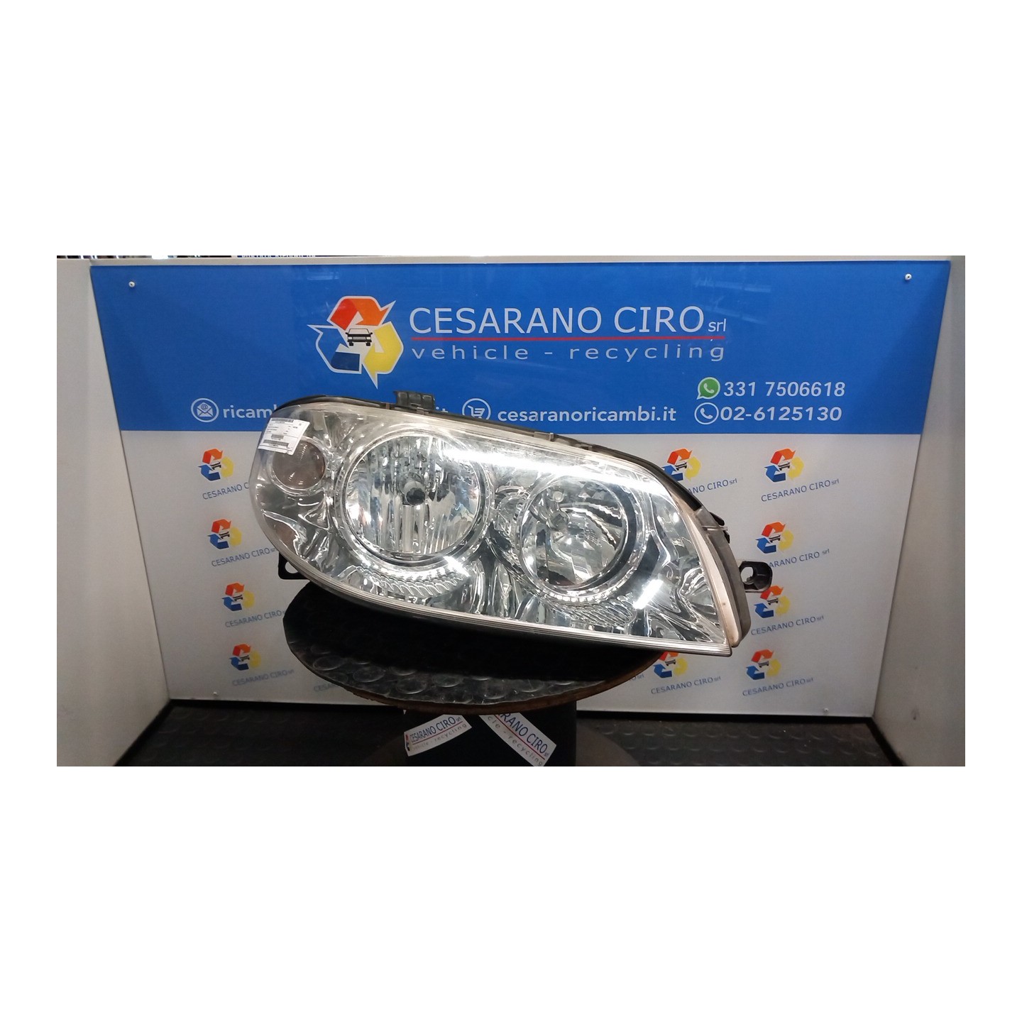 PROIETTORE DX. 148 FIAT PUNTO (2U) (07/03-01/07) 188A4000 51760025