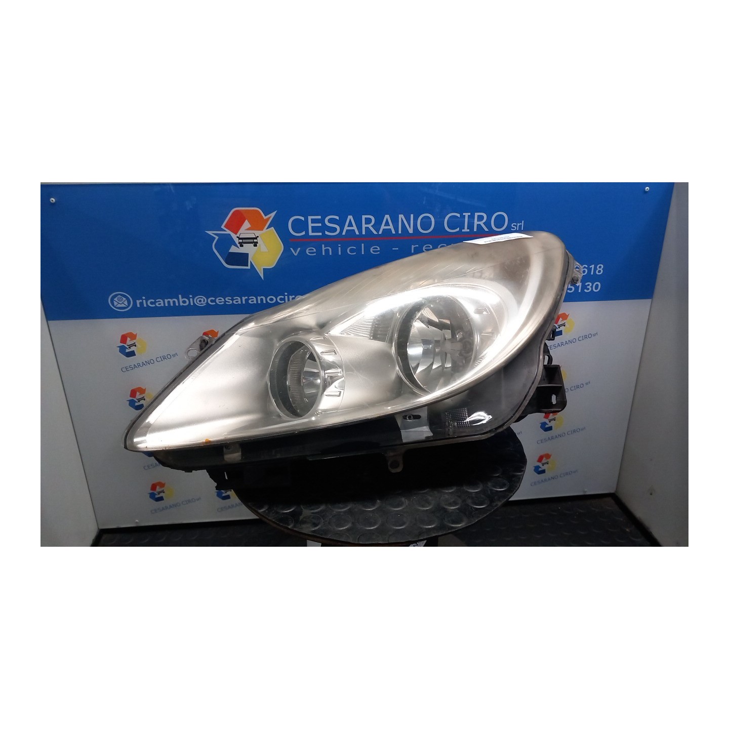 PROIETTORE SX. 159 OPEL CORSA (S07) (07/06-02/11) Z12XEP 93189361