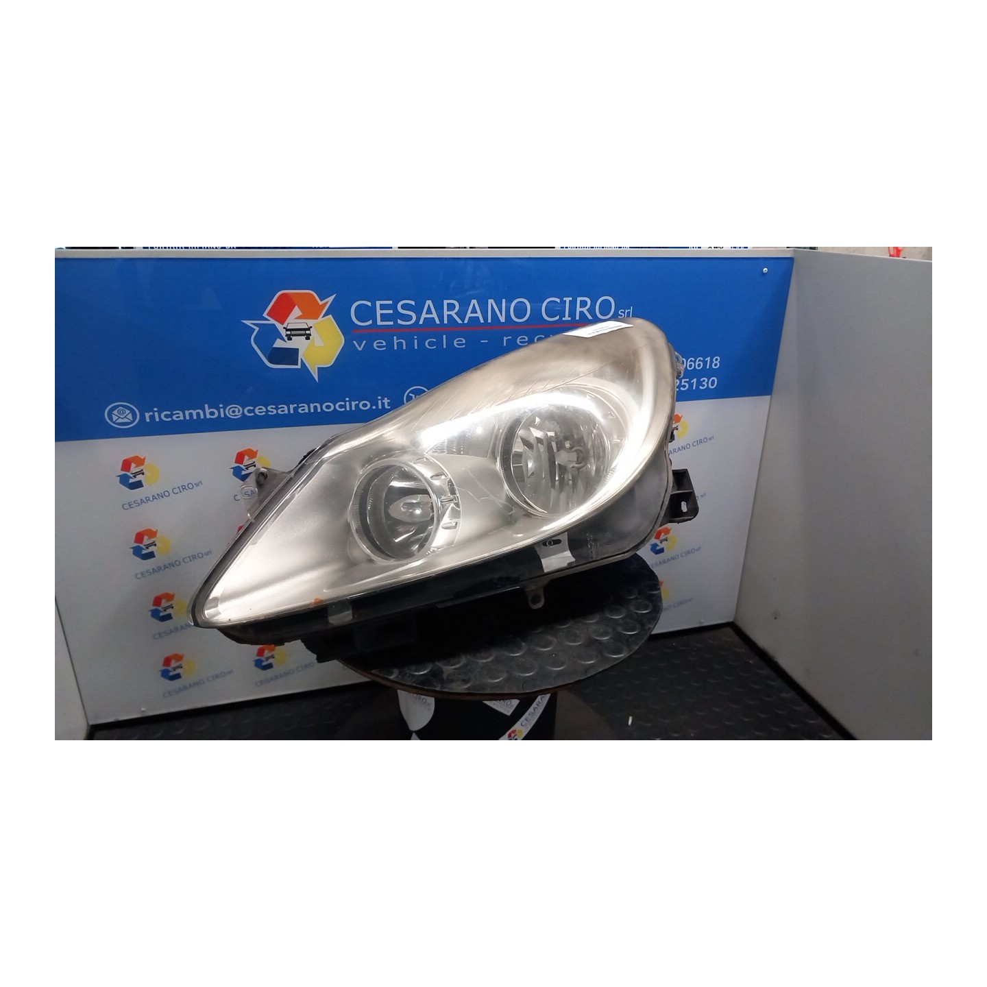 PROIETTORE SX. 159 OPEL CORSA (S07) (07/06-02/11) Z12XEP 93189361