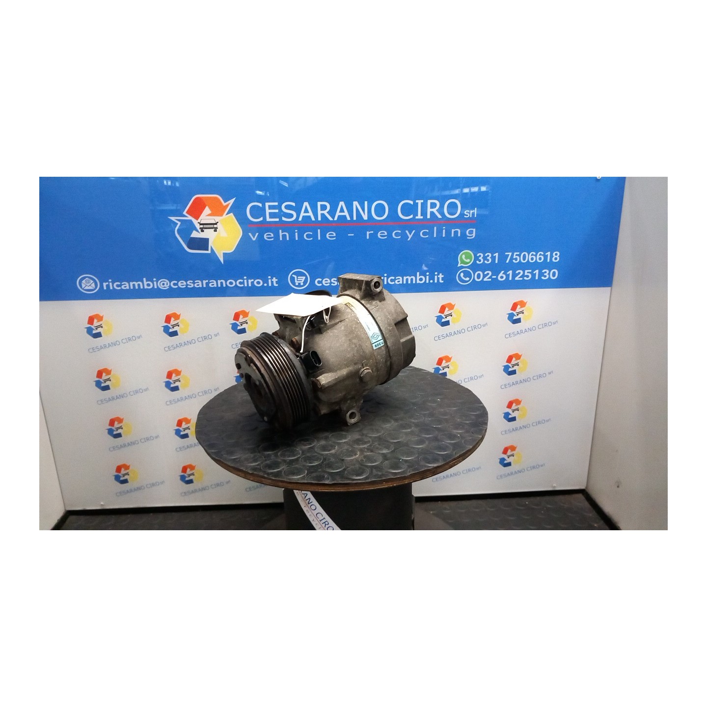 COMPRESSORE A/C 114 OPEL VIVARO (X83) (10/04-09/06) F9QU7 9111563