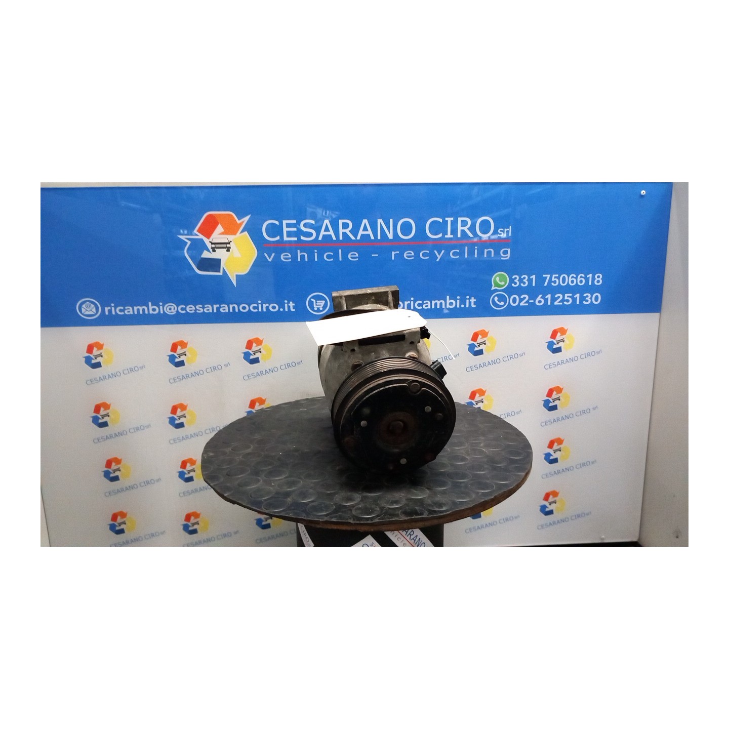 COMPRESSORE A/C 114 OPEL VIVARO (X83) (10/04-09/06) F9QU7 9111563