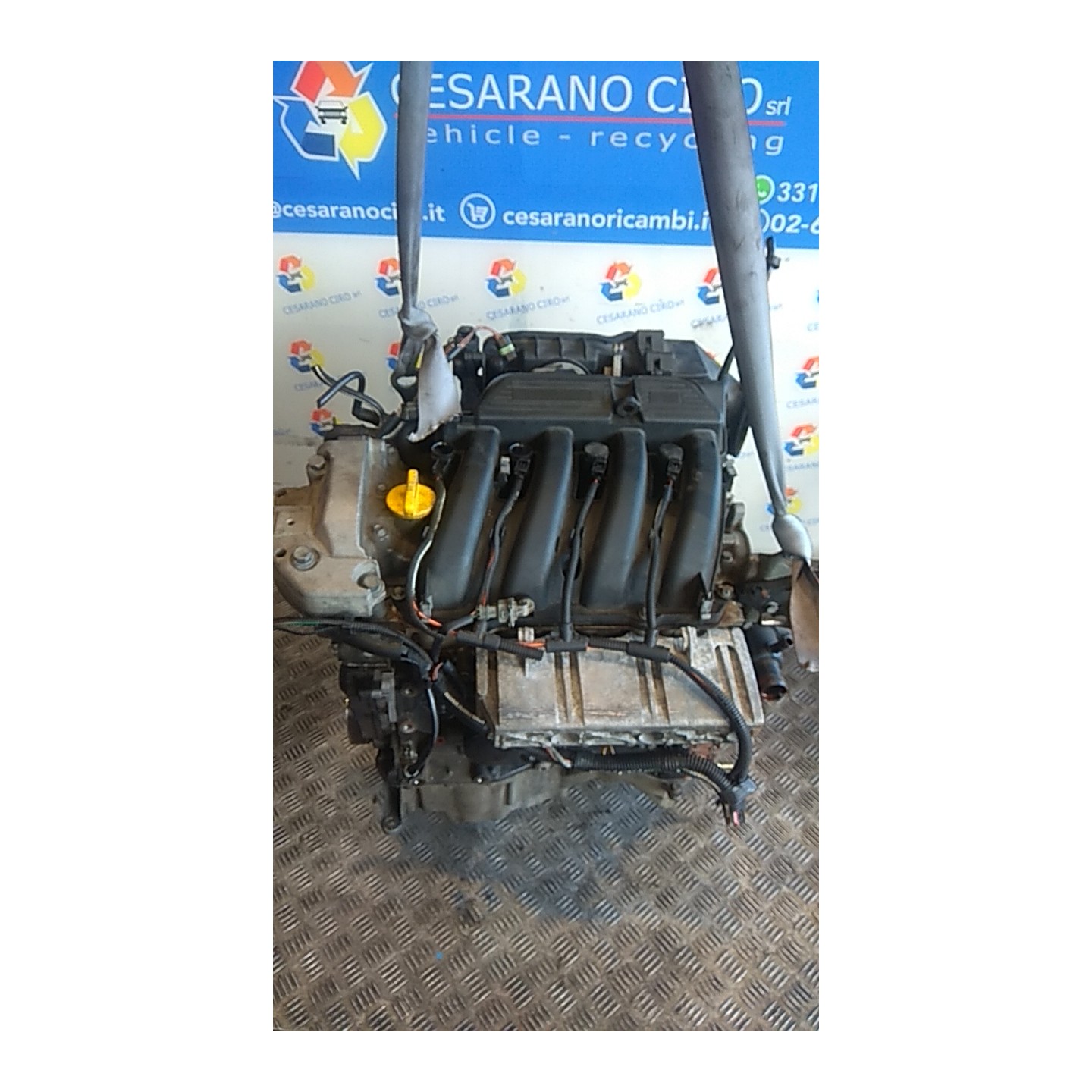 MOTORE COMPL. 006 RENAULT MEGANE 1A SERIE (03/99-06/03) K4MA7 7701474702
