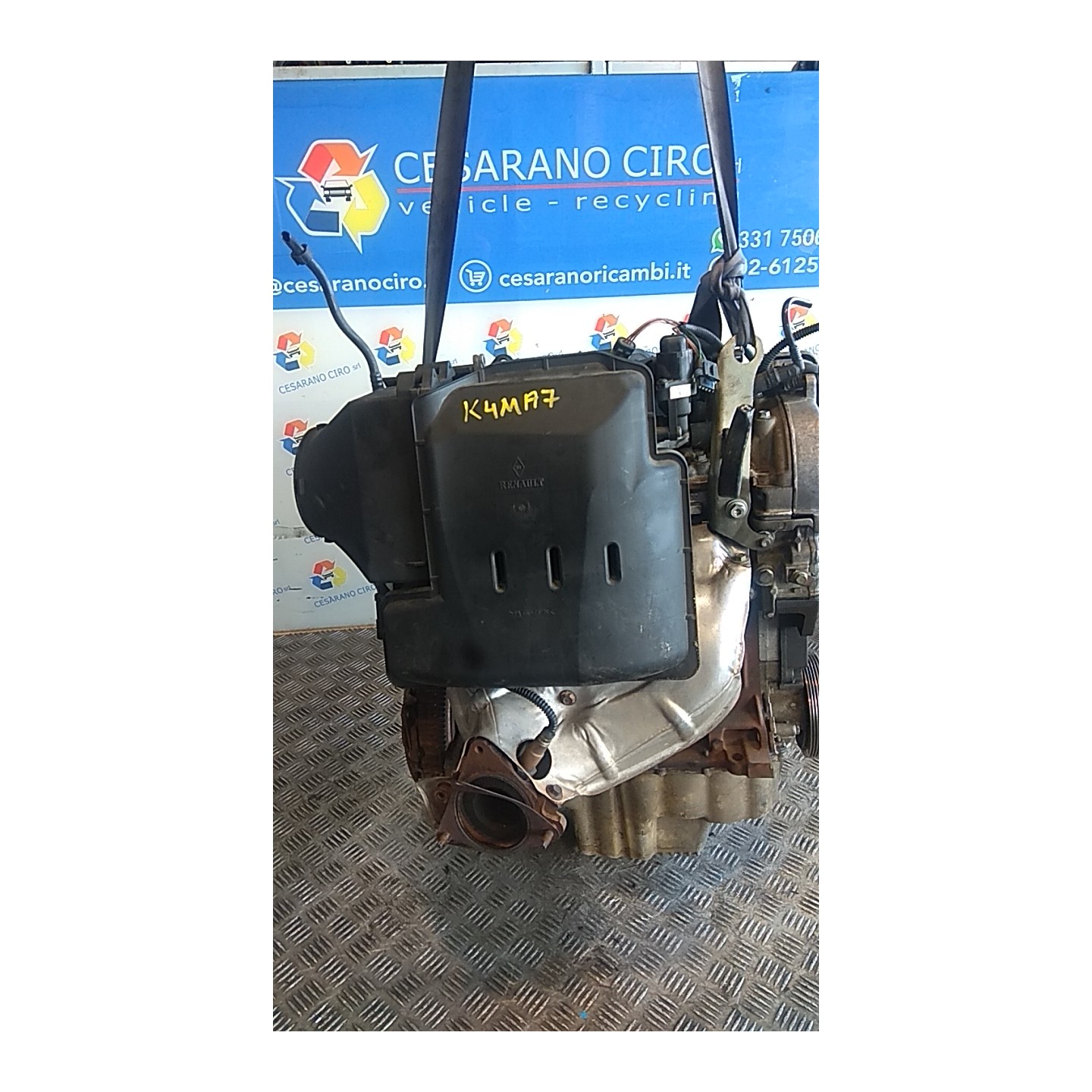 MOTORE COMPL. 006 RENAULT MEGANE 1A SERIE (03/99-06/03) K4MA7 7701474702