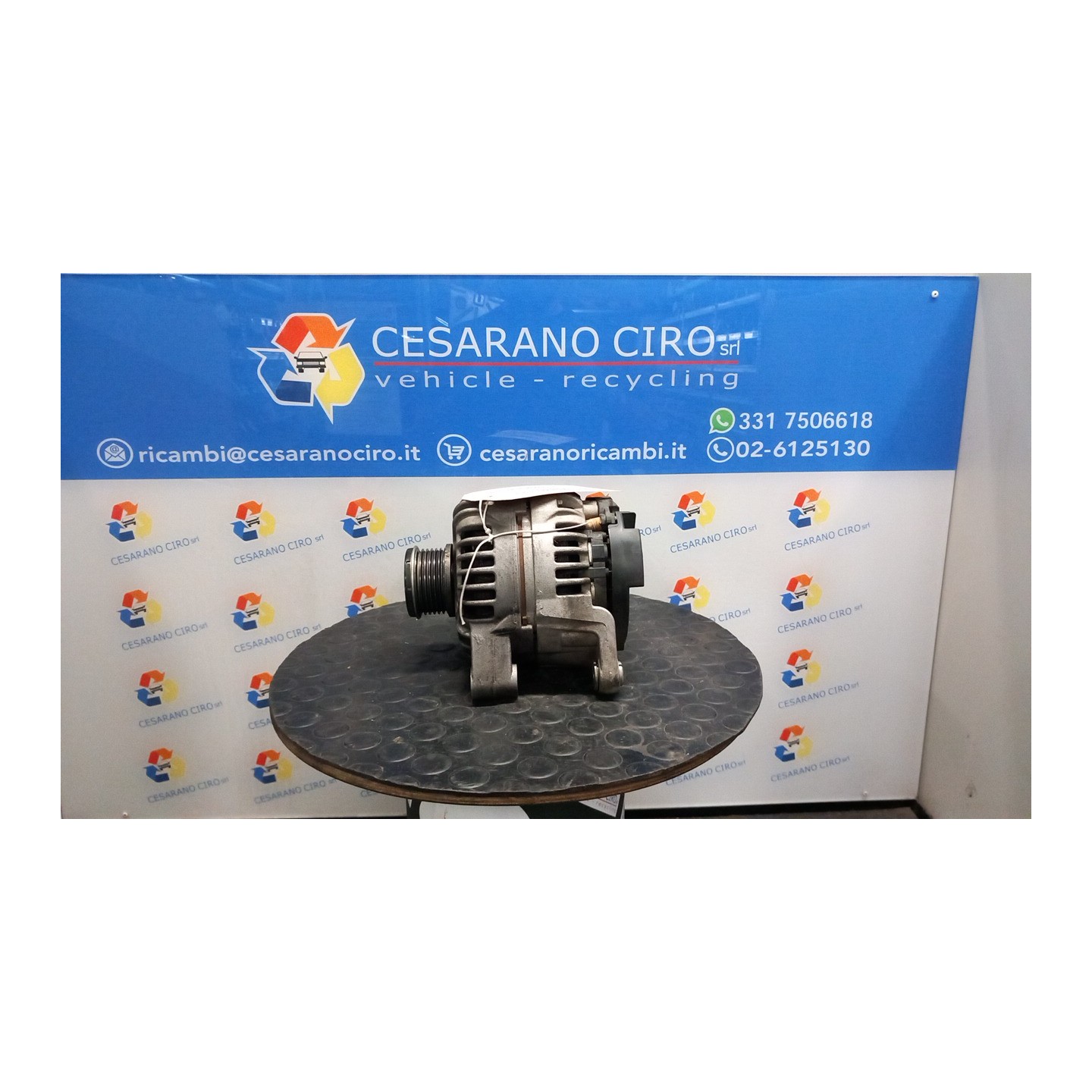 ALTERNATORE 100AMP 062 OPEL MERIVA (S10) (04/10-) A14XER 13284408