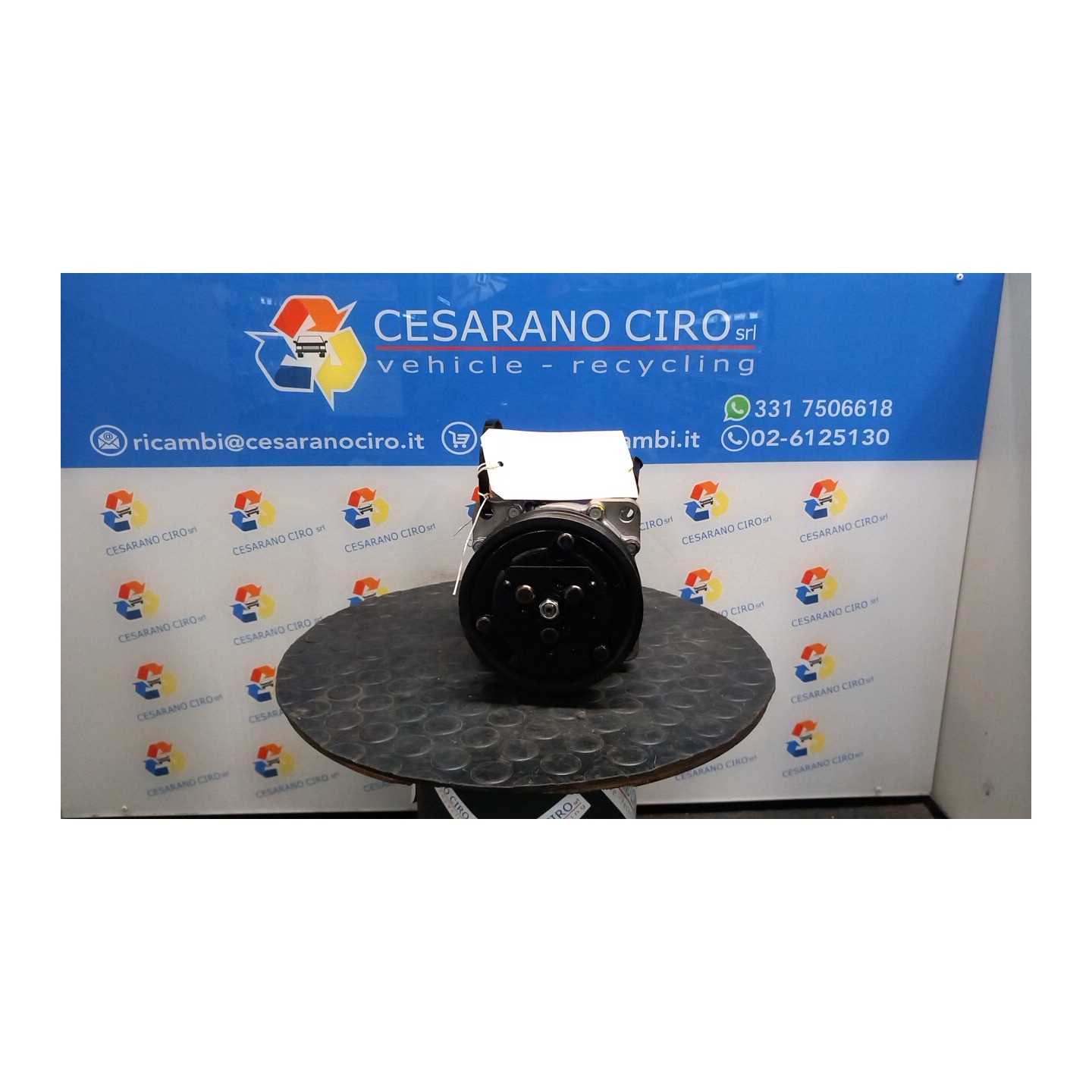 COMPRESSORE A/C 075 ALFA ROMEO 166 (W9) (06/98-05/04) AR34102 60607289
