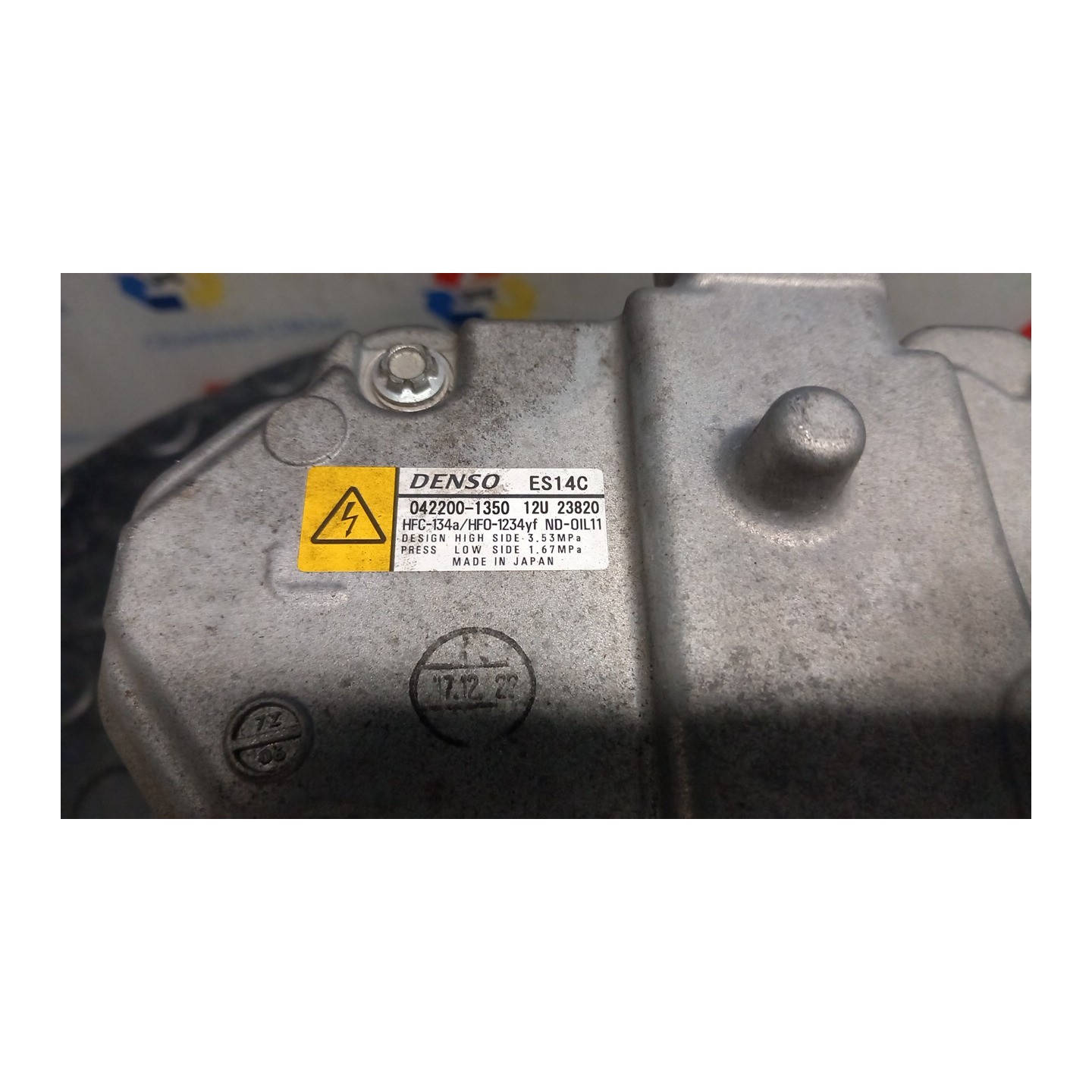 COMPRESSORE A/C 013 TOYOTA YARIS (03/17-) 1NZ 8837015010
