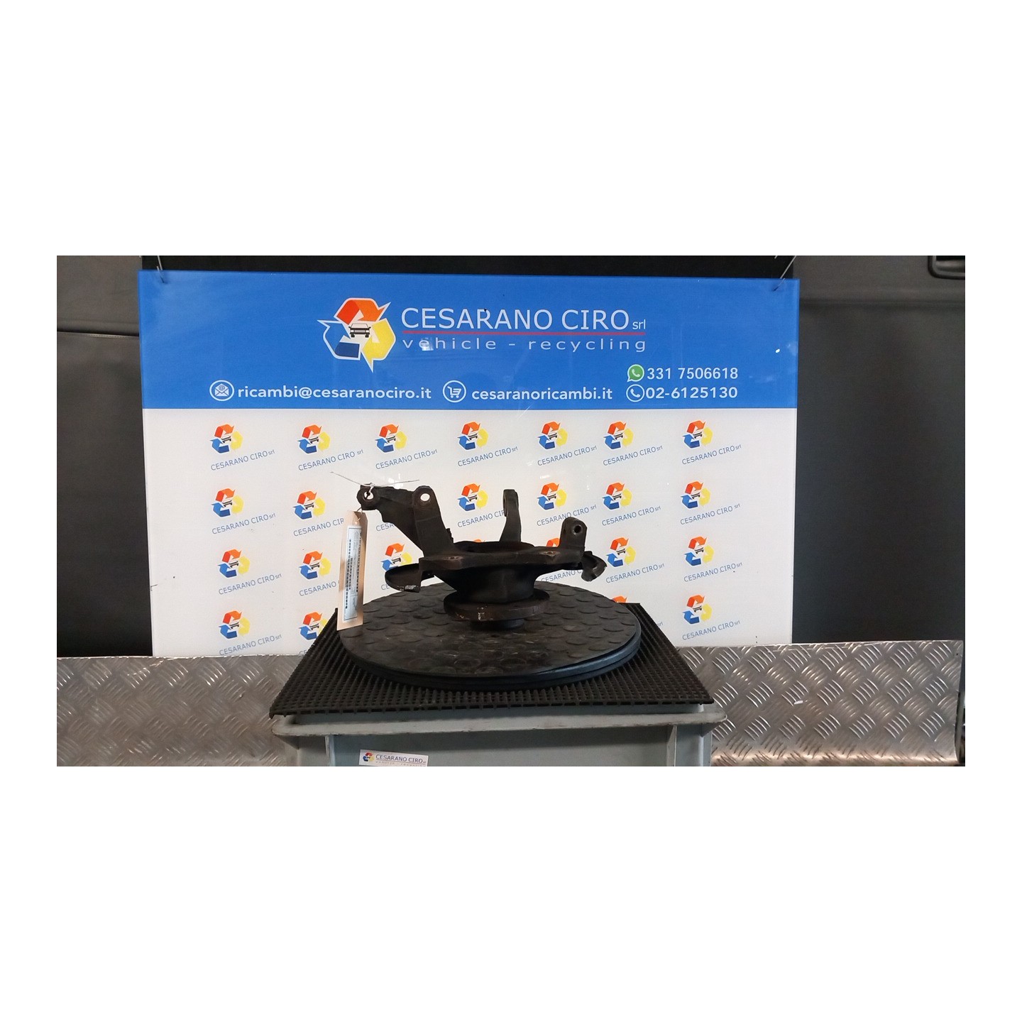 MONTANTE SOSP. ANT. DX. 017 FIAT PANDA (2Q) (09/03-12/10) 188A8000 51857224