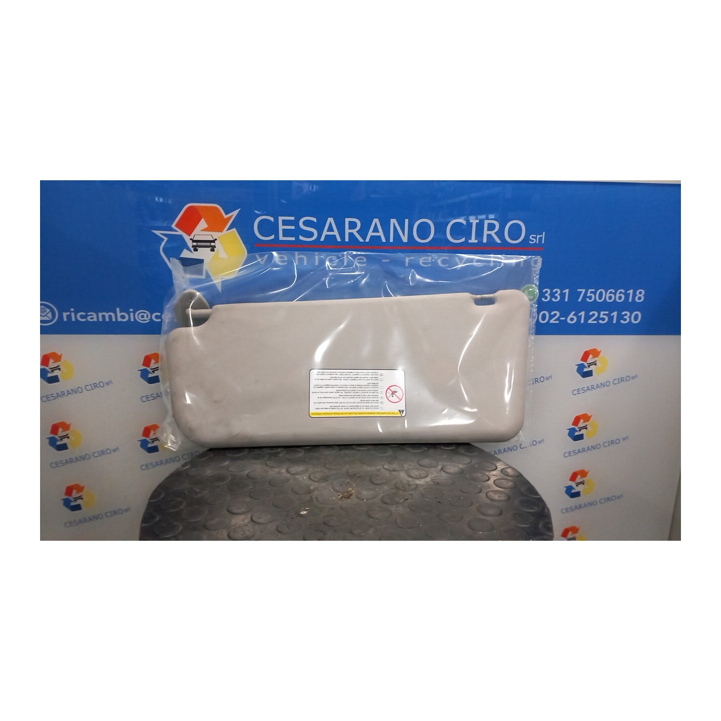 ALETTA PARASOLE PARABREZZA DX. 026 FIAT SCUDO (3H) (01/07-) RHK 9467339077