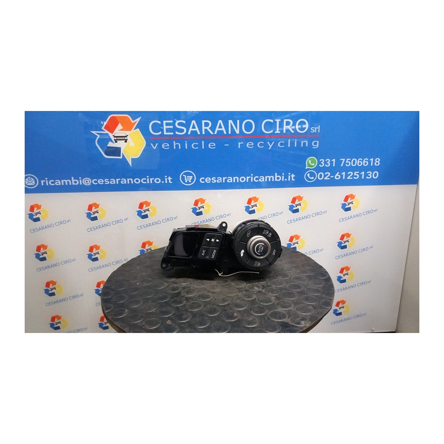 BLOCCO COMANDO CLIMATIZZAZIONE 037 HONDA INSIGHT (04/09-10/13) LDA3 79600TM8G52ZA