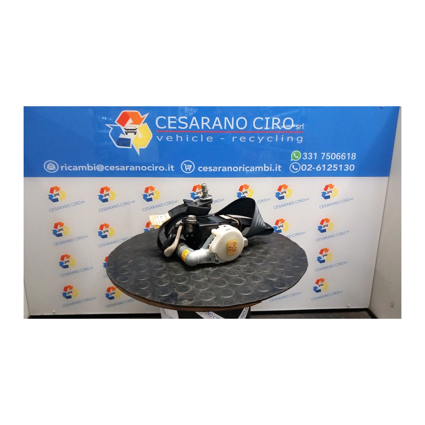 CINTURA DI SICUREZZA ANT. DX. 052 MAZDA MAZDA 2 2A SERIE (08/07-12/14 ZJ D65157L30A01