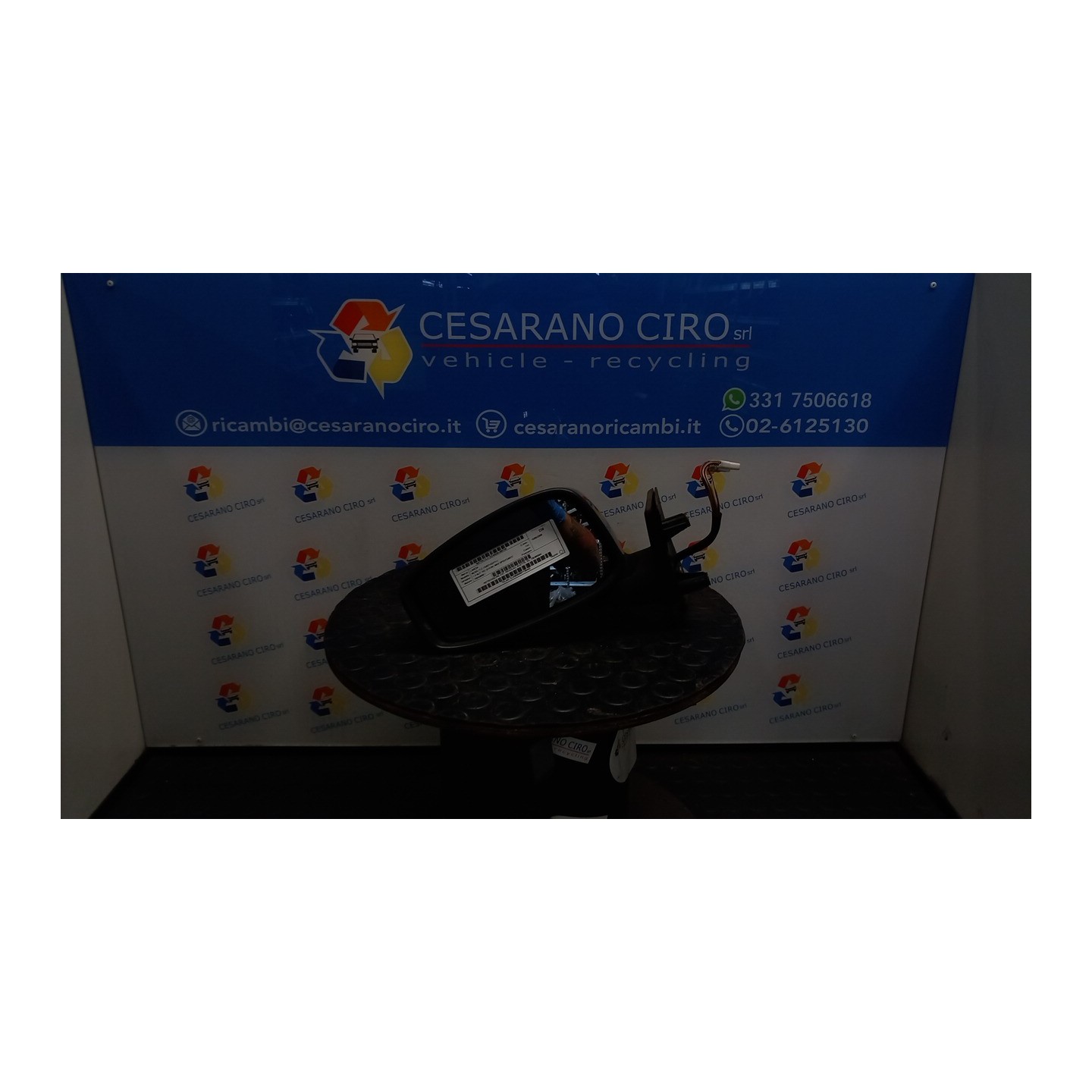 RETROVISORE EST. REGOLAZ. ELETTR. SX. 100 LANCIA MUSA (TJ) (10/07-02/11) 188A9000 735360564