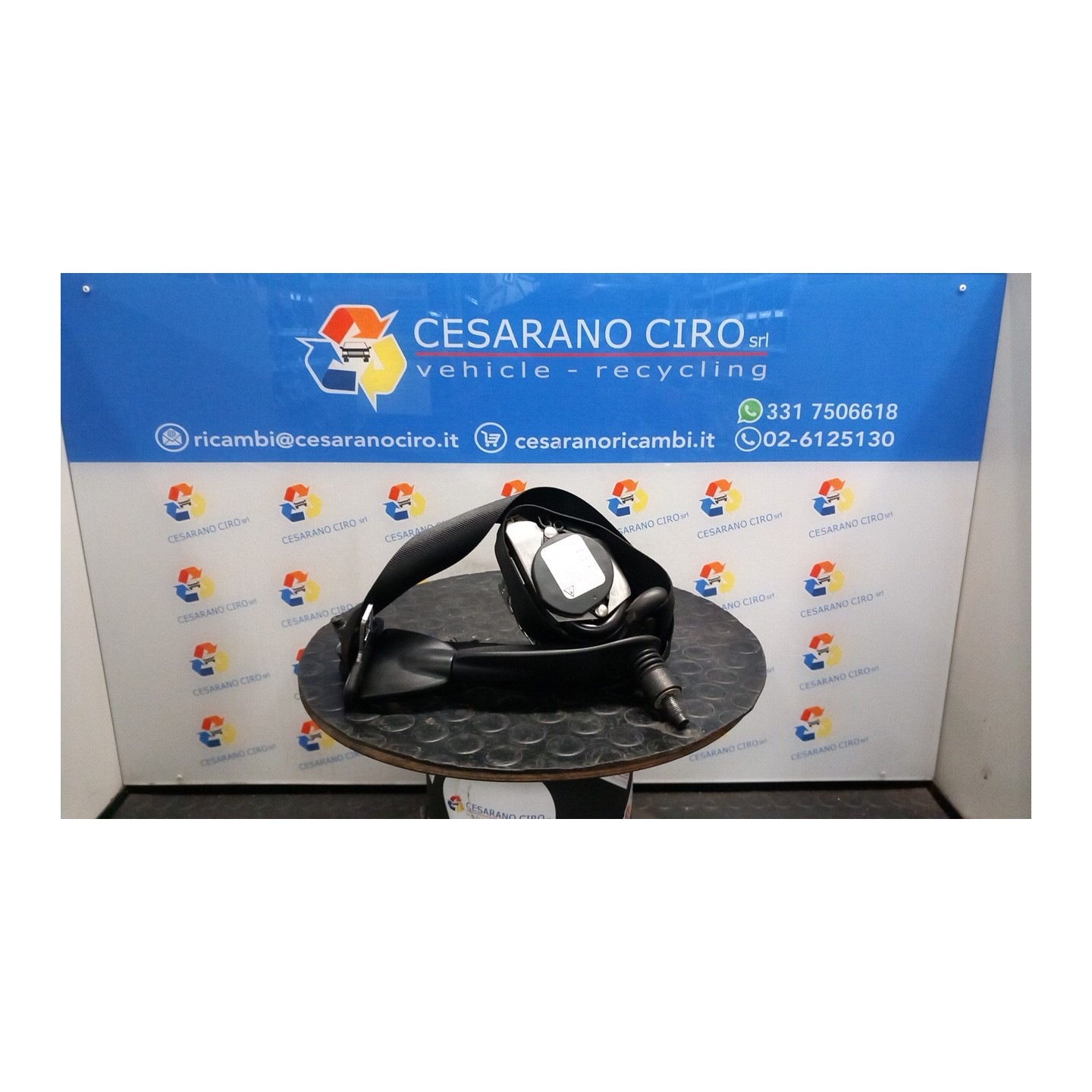 CINTURA DI SICUREZZA ANT. DX. 121 MERCEDES-BENZ CLASSE A (W/C169) (07/04-04/13 266920 A1698607085