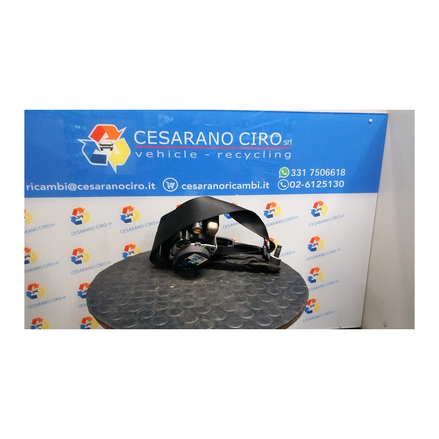 CINTURA DI SICUREZZA ANT. DX. 121 MERCEDES-BENZ CLASSE A (W/C169) (07/04-04/13 266920 A1698607085