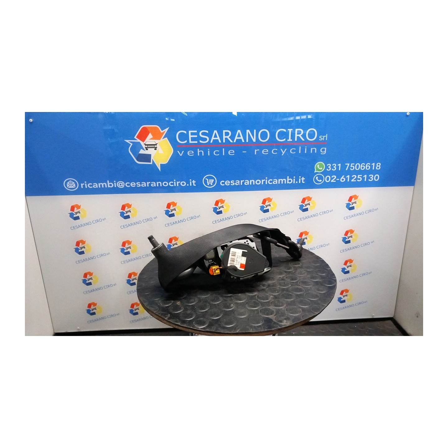 CINTURA DI SICUREZZA ANT. SX. 122 MERCEDES-BENZ CLASSE A (W/C169) (07/04-04/13 266920 A1698606985