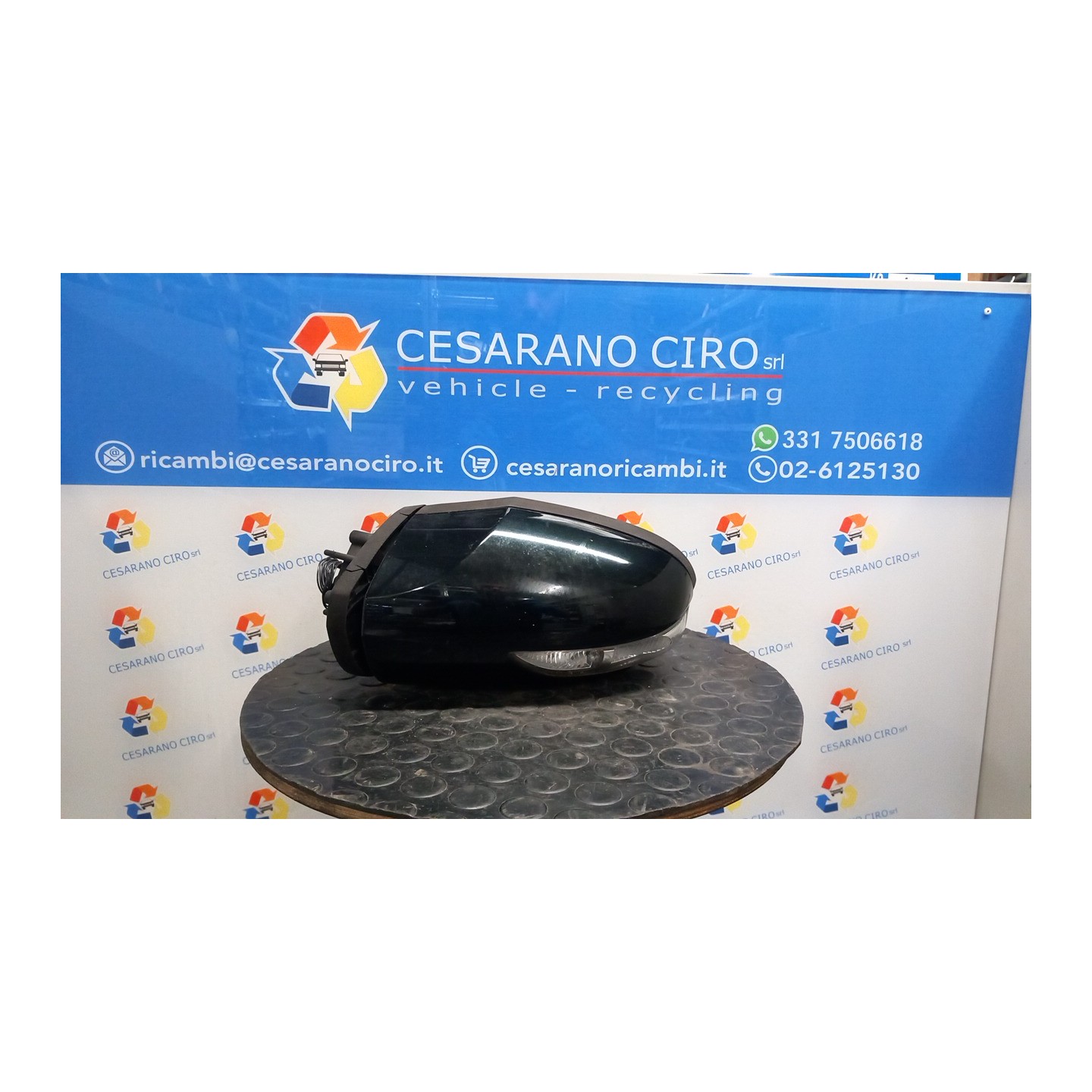 RETROVISORE EST. REGOLAZ. ELETTR. SX 123 MERCEDES-BENZ CLASSE A (W/C169) (07/04-04/13 266920 NB2413013036008SX