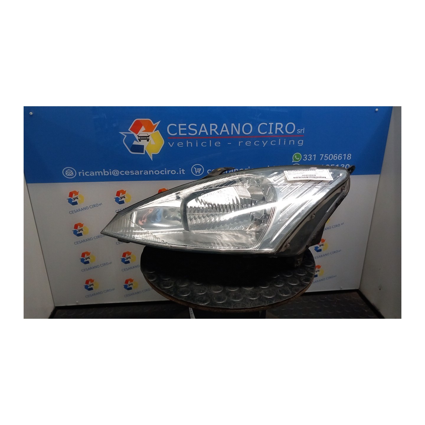 PROIETTORE C/REGOLAZ. MANUALE FARI SX. 128 FORD FOCUS (CAK) (10/98-03/02) FYDB 1152091