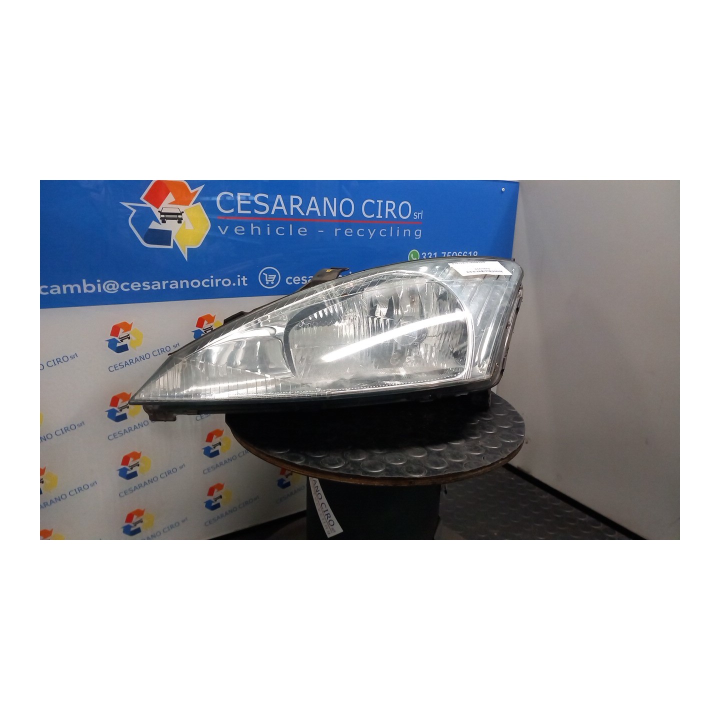 PROIETTORE C/REGOLAZ. MANUALE FARI SX. 128 FORD FOCUS (CAK) (10/98-03/02) FYDB 1152091