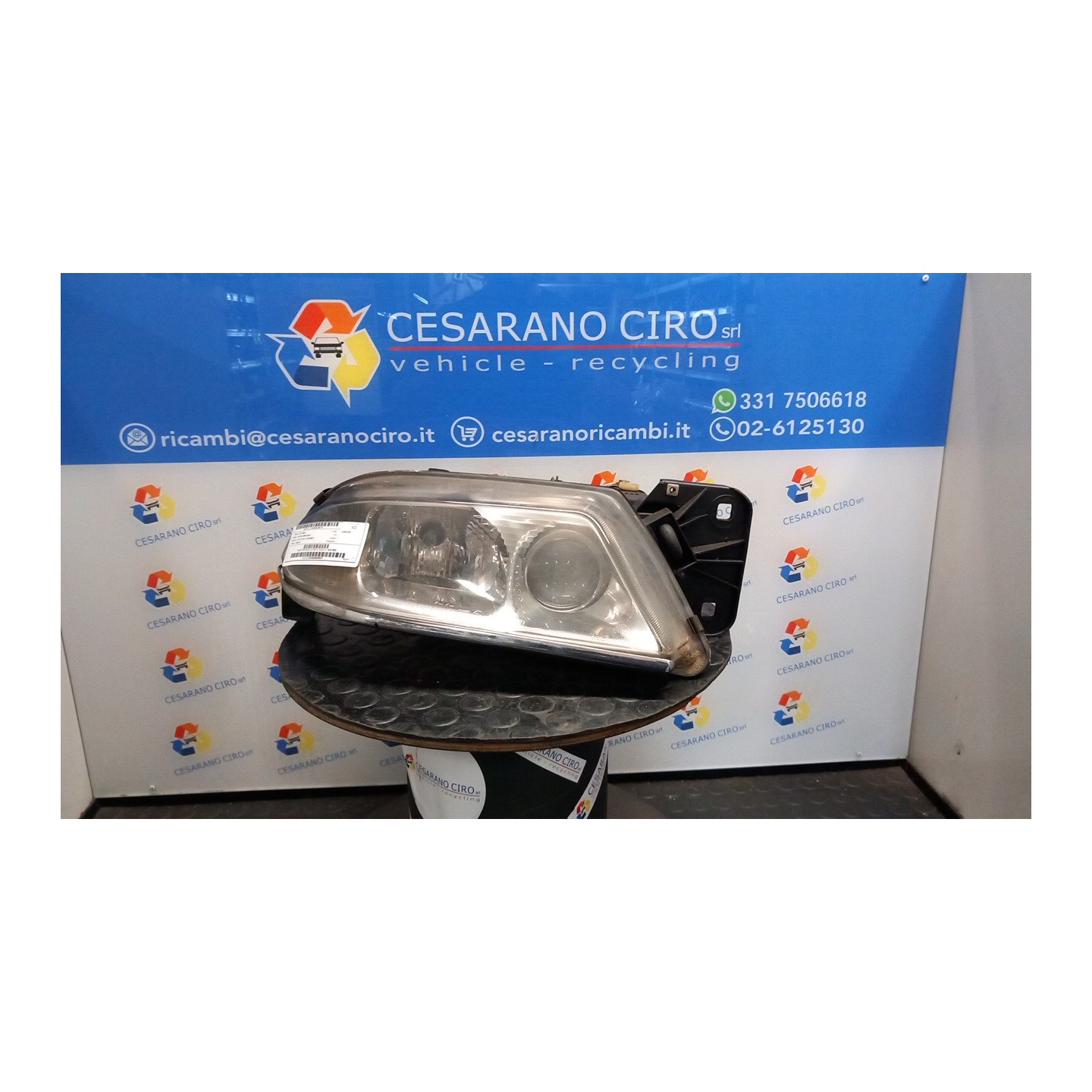 PROIETTORE REGOLATORE ALTEZZA DX. 139 ALFA ROMEO 166 (W9) (06/98-05/04) AR36101 60670890