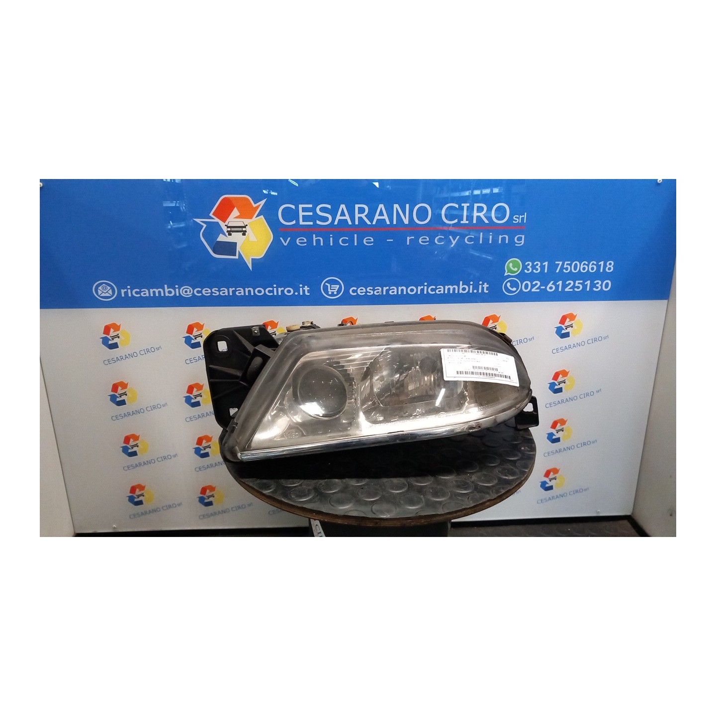 PROIETTORE REGOLATORE ALTEZZA SX. 140 ALFA ROMEO 166 (W9) (06/98-05/04) AR36101 60670891
