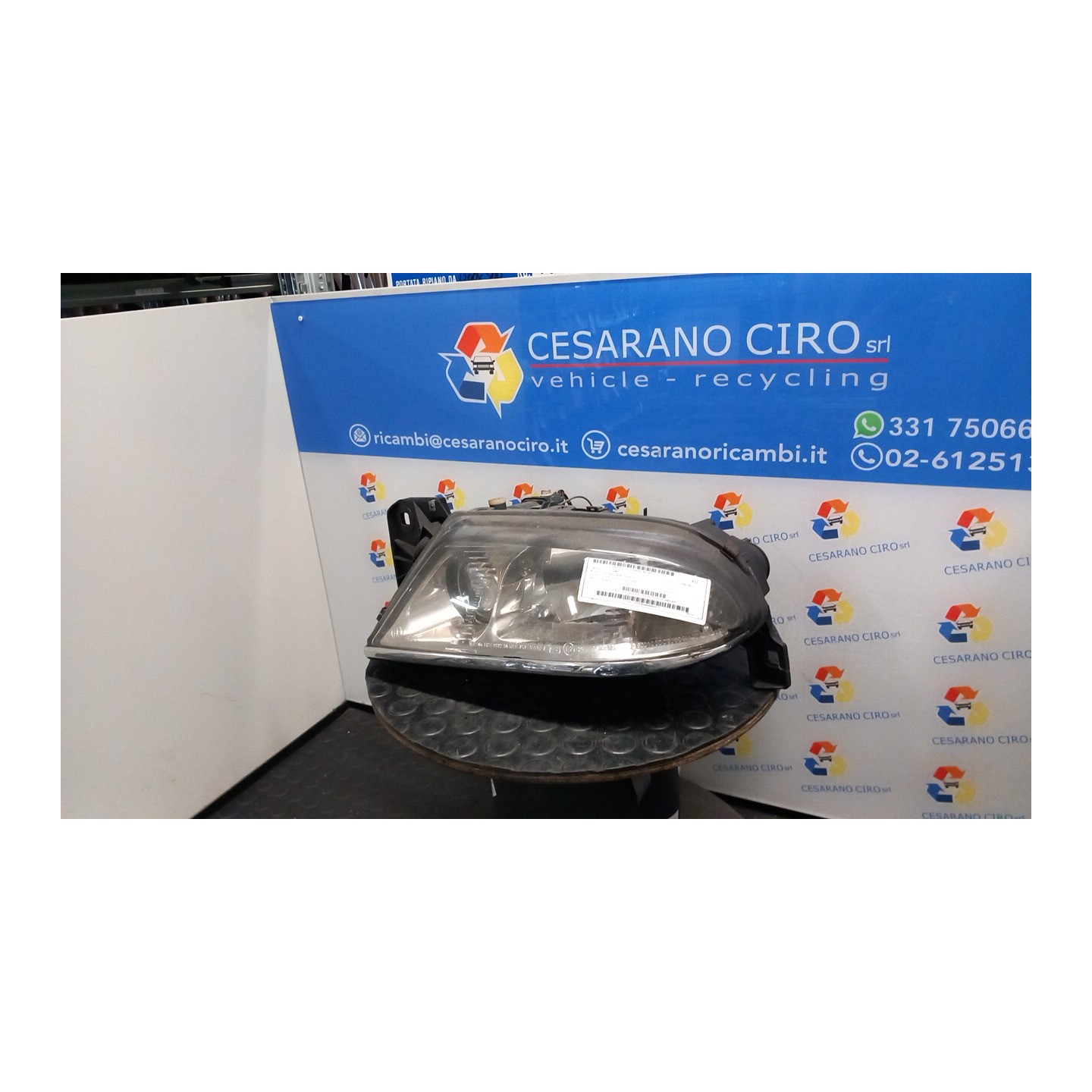 PROIETTORE REGOLATORE ALTEZZA SX. 140 ALFA ROMEO 166 (W9) (06/98-05/04) AR36101 60670891