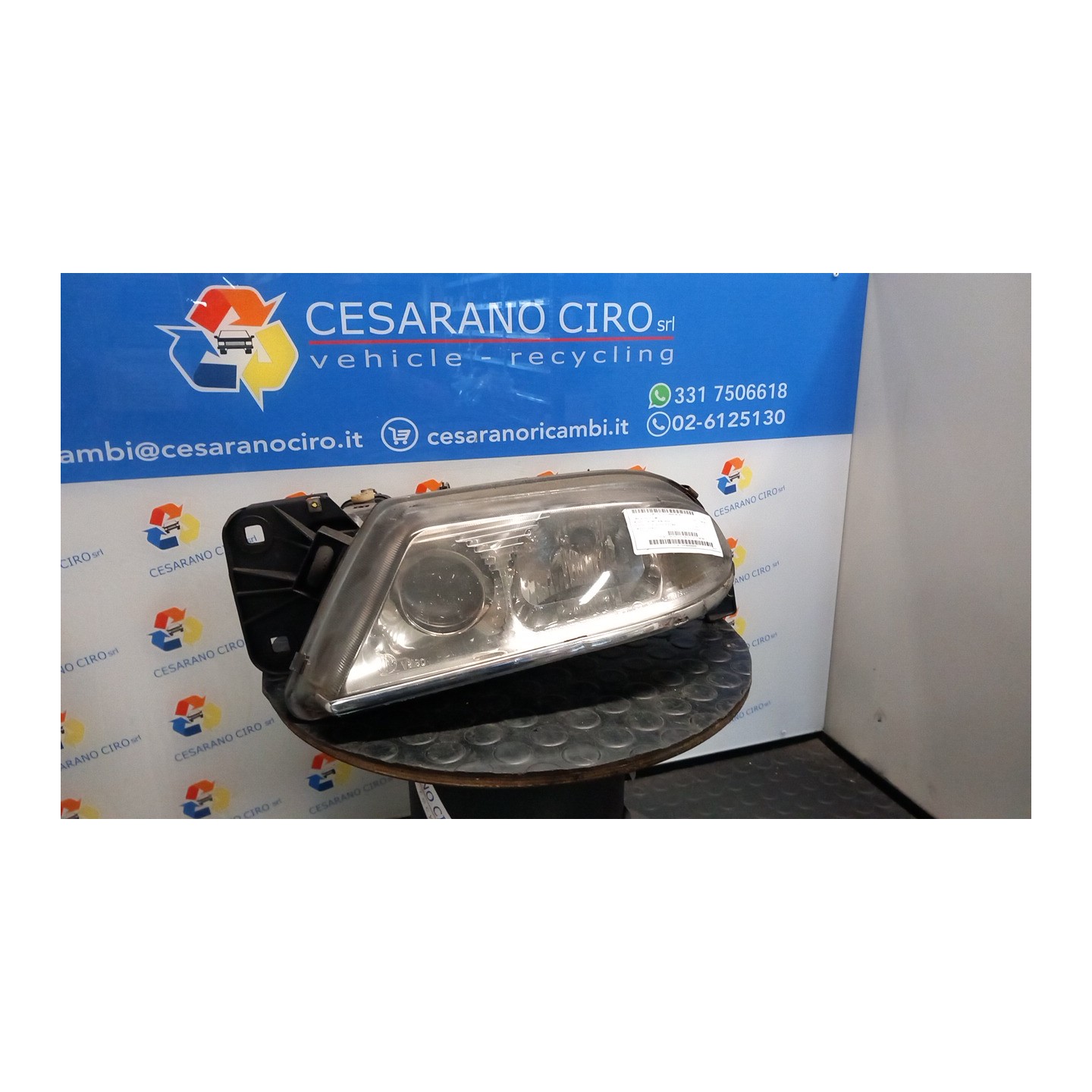 PROIETTORE REGOLATORE ALTEZZA SX. 140 ALFA ROMEO 166 (W9) (06/98-05/04) AR36101 60670891