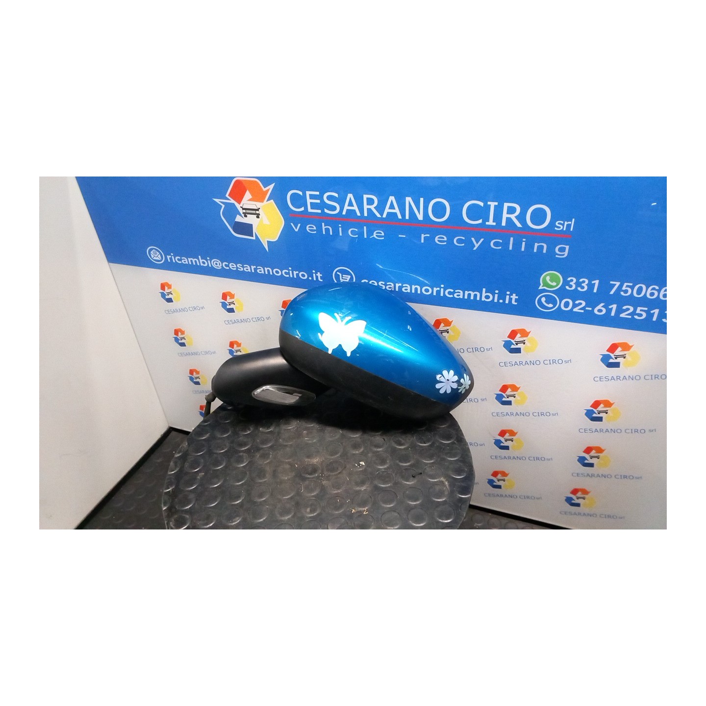 RETROVISORE EST. REGOLAZ. ELETTR. SX. 185 CITROEN C3 2A SERIE (A51) (09/09-06/13 8HR 8154AS