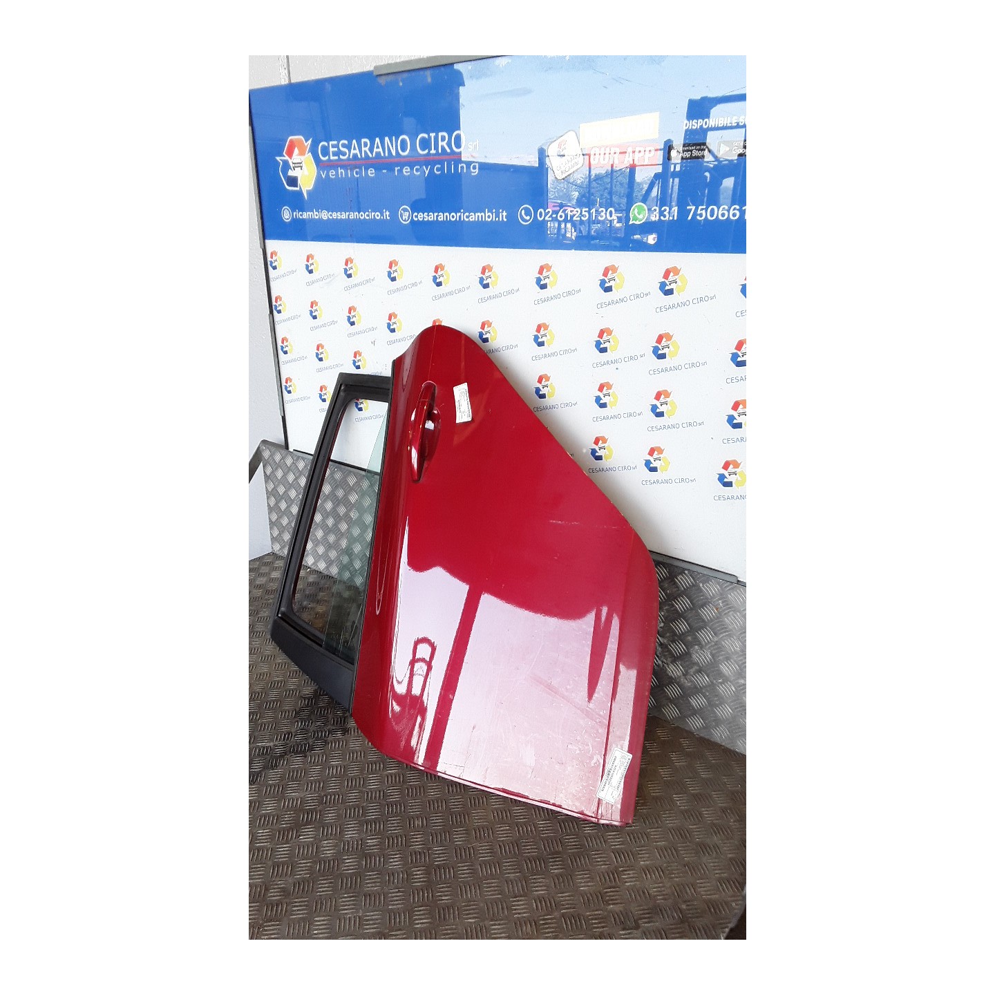 PORTA POST. SX. 017 PEUGEOT 208 (01/12-11/15) HM01 9671907580