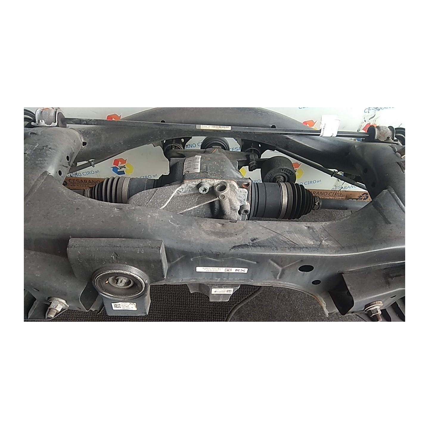 COPERCHIO DIFFERENZIALE POST. 006 BMW SERIE 1 (F21) 3P (03/15-) B37D15A 33117586450