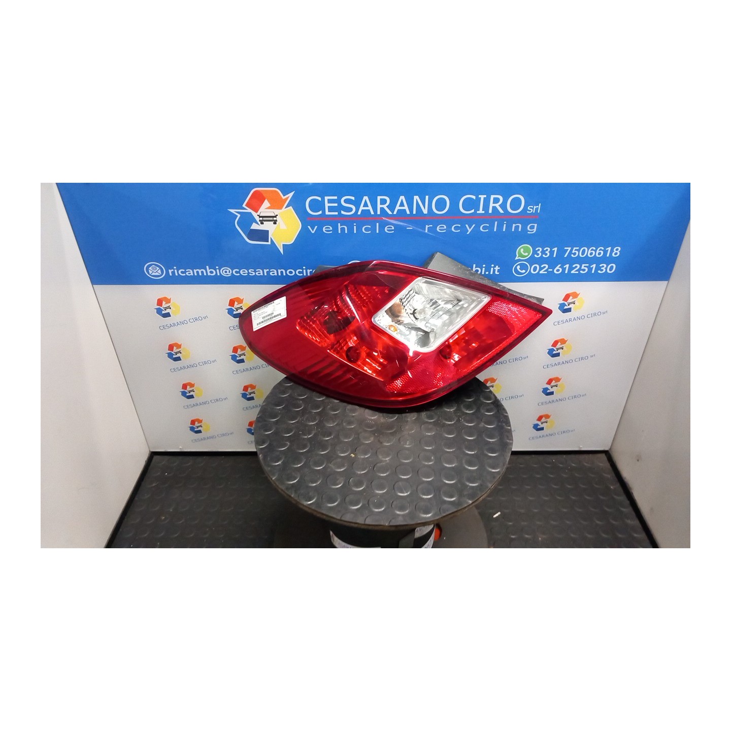 FANALE POST. SX. 008 OPEL CORSA (S07) (07/06-02/11) Z12XEP 93190950