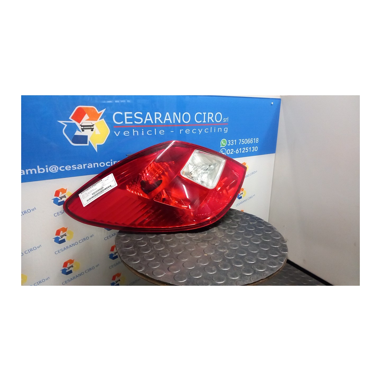 FANALE POST. SX. 008 OPEL CORSA (S07) (07/06-02/11) Z12XEP 93190950