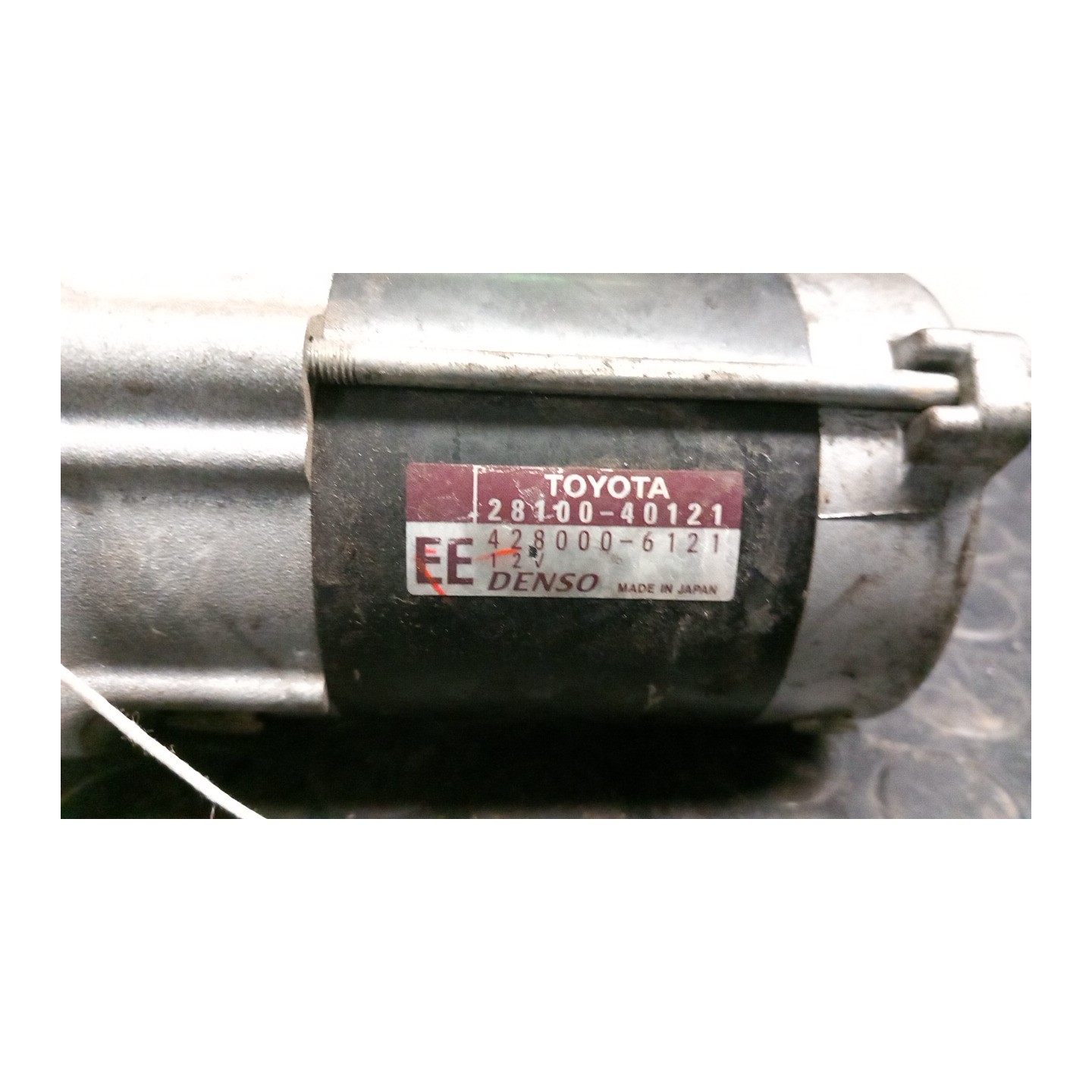 MOTORINO AVVIAMENTO 12V 0.8KW 034 TOYOTA IQ (01/09-12/14) 1KR-FE 2810040121