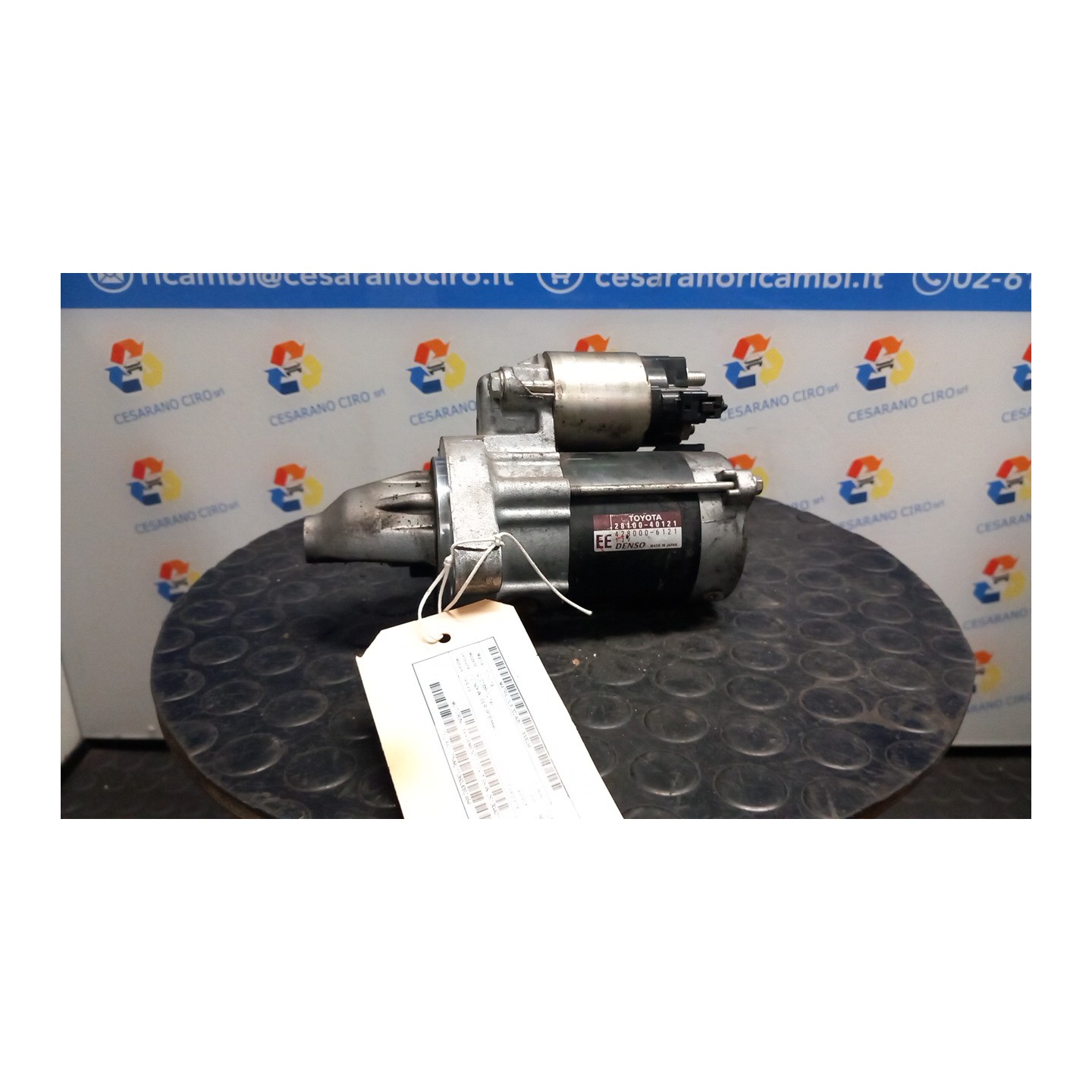 MOTORINO AVVIAMENTO 12V 0.8KW 034 TOYOTA IQ (01/09-12/14) 1KR-FE 2810040121