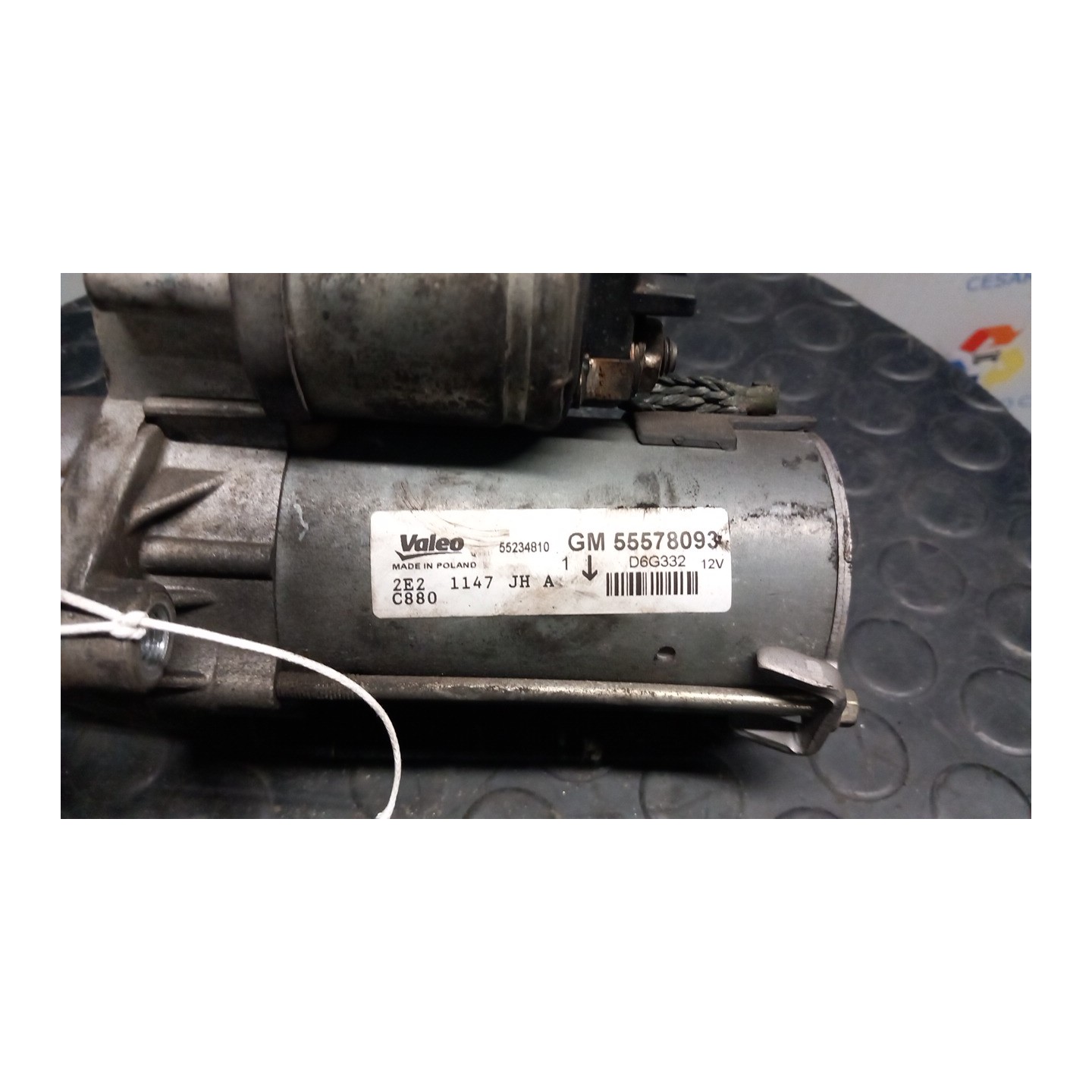 MOTORINO AVVIAMENTO 061 OPEL CORSA (S07) (01/11-05/15) A13DTC 55578093