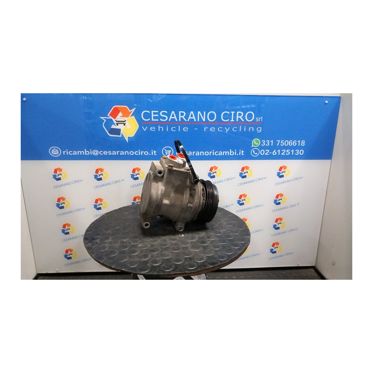 COMPRESSORE A/C 065 CHEVROLET (DAEWOO) AVEO (T250) (06/08-11/12) B12D1 96416373