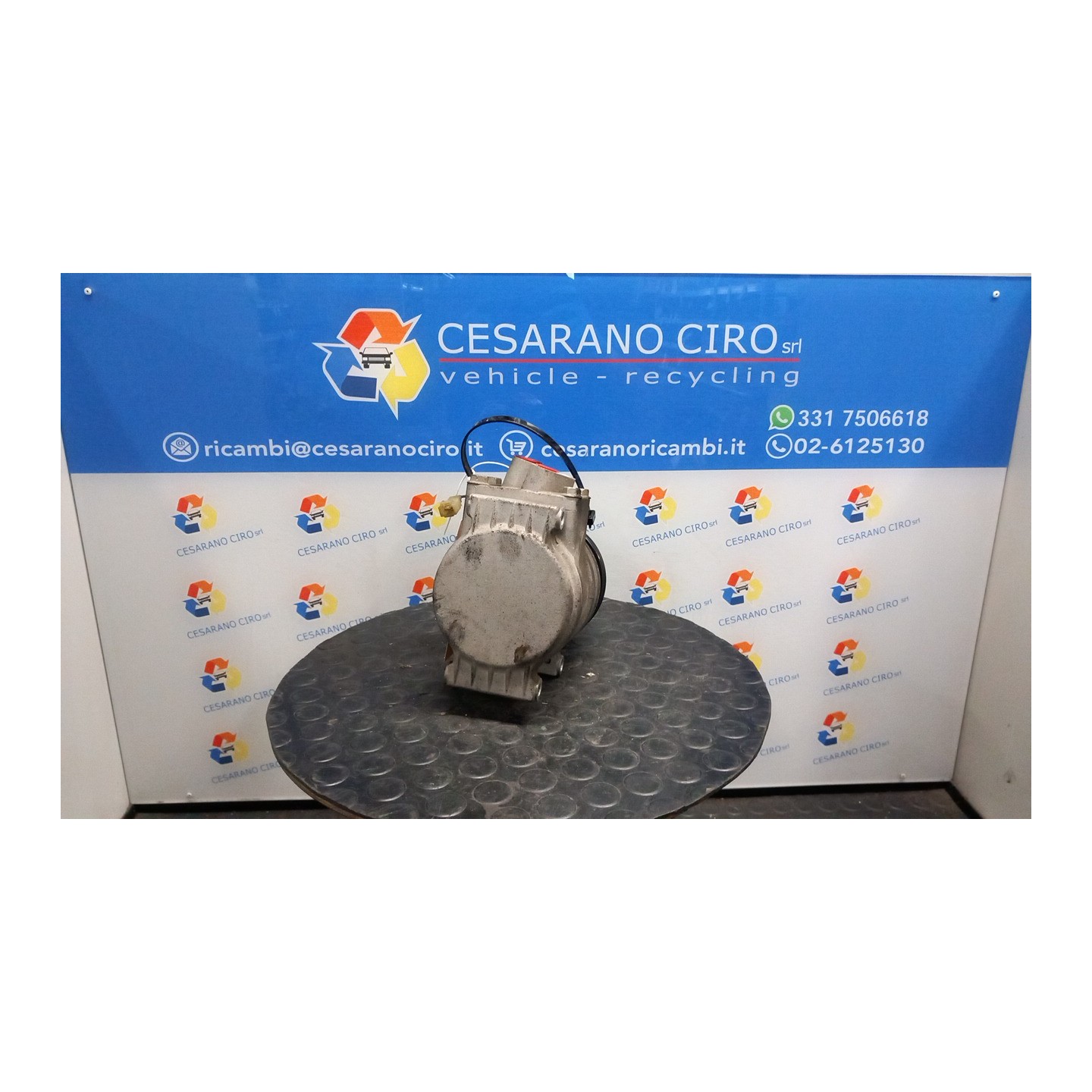 COMPRESSORE A/C 065 CHEVROLET (DAEWOO) AVEO (T250) (06/08-11/12) B12D1 96416373