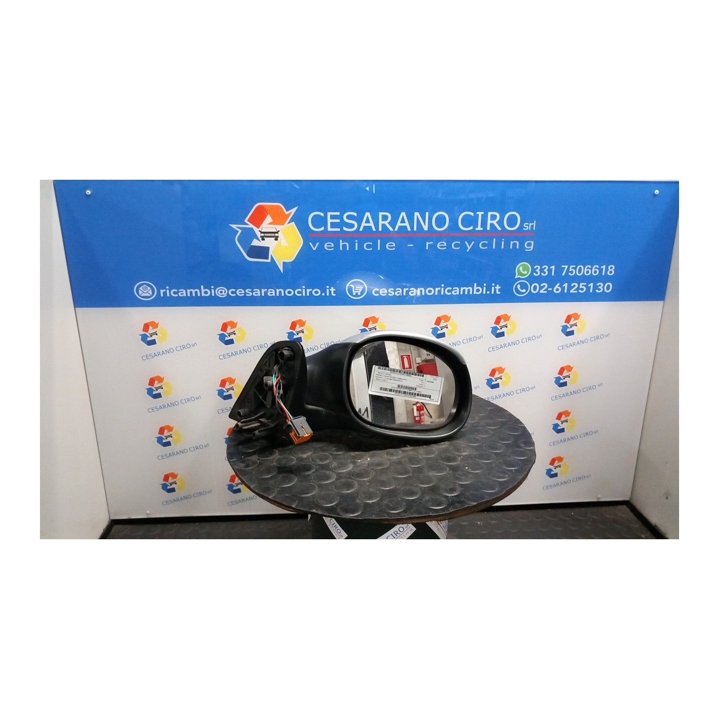 RETROVISORE EST. TERMICO DX. 025 CITROEN XSARA PICASSO (12/99-01/10) NFU 8149NJ
