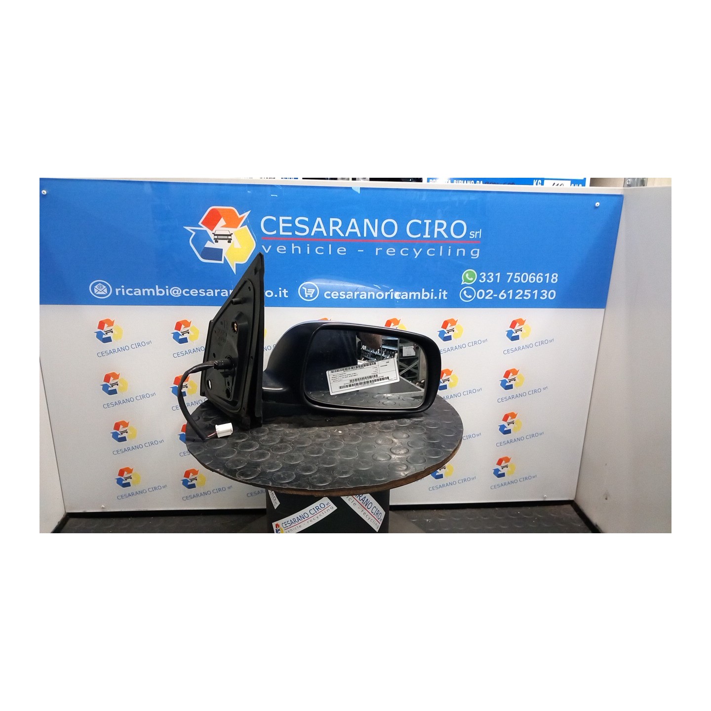 RETROVISORE EST. REGOLAZ. ELETTR. DX. 029 DAIHATSU SIRION 2A SERIE (01/05-) K3 87910B1030
