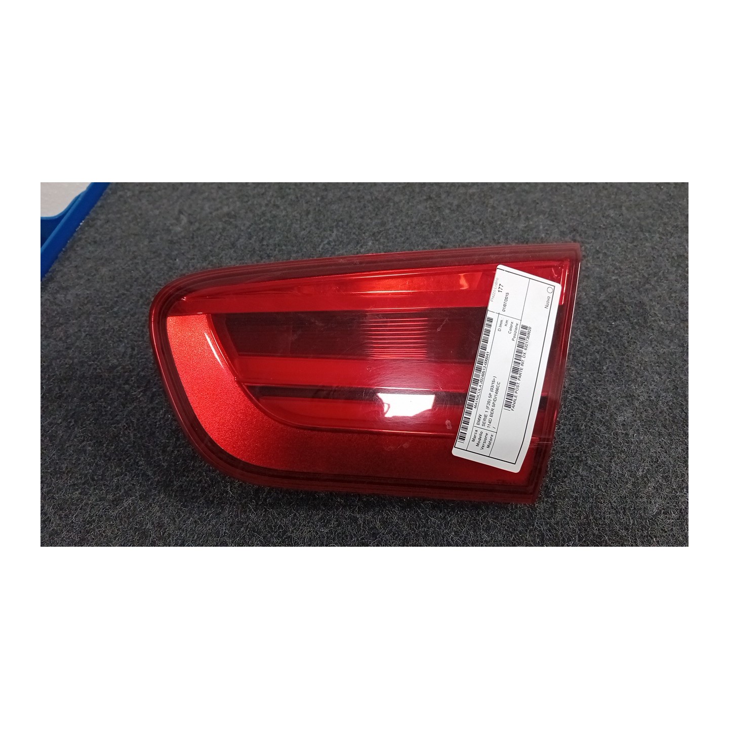 FANALE POST. PARTE INT. DX. 041 BMW SERIE 1 (F20) 5P (03/15-)  63217359020