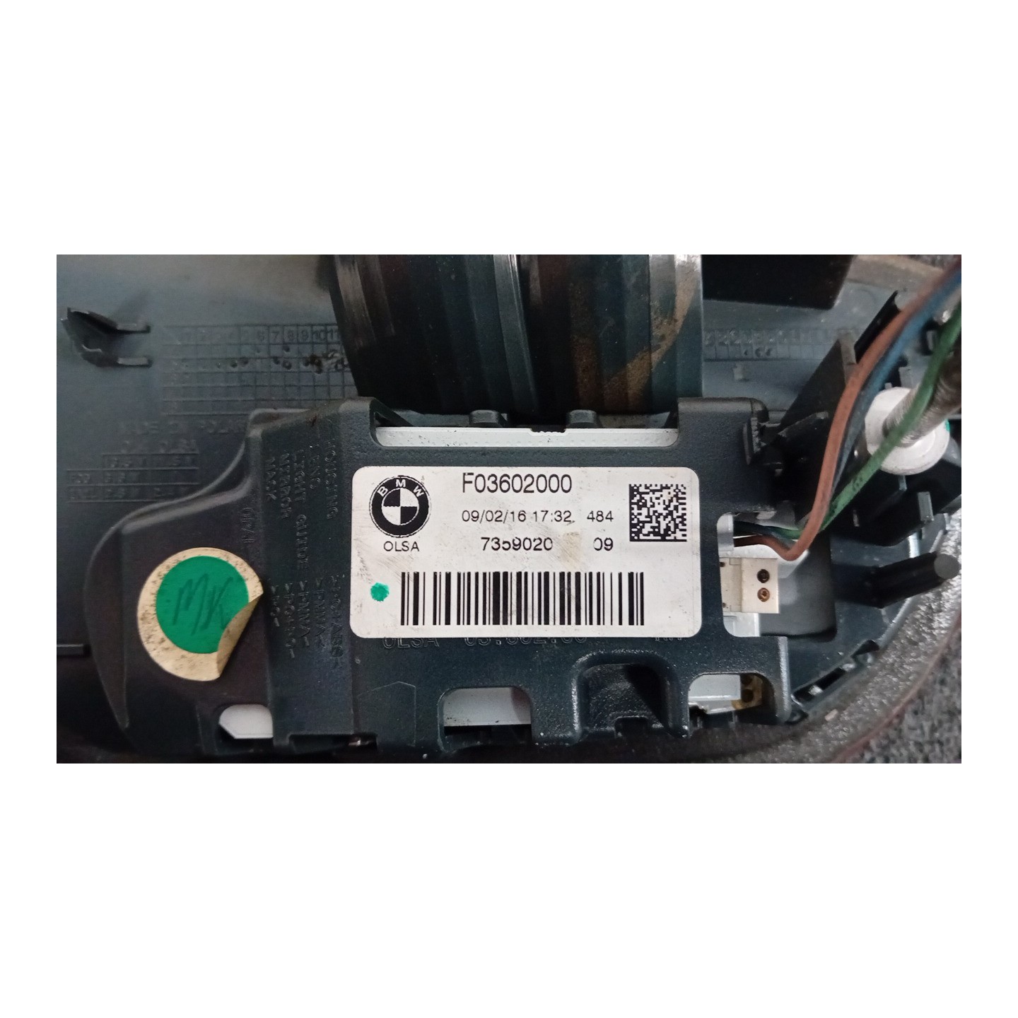 FANALE POST. PARTE INT. DX. 041 BMW SERIE 1 (F20) 5P (03/15-)  63217359020