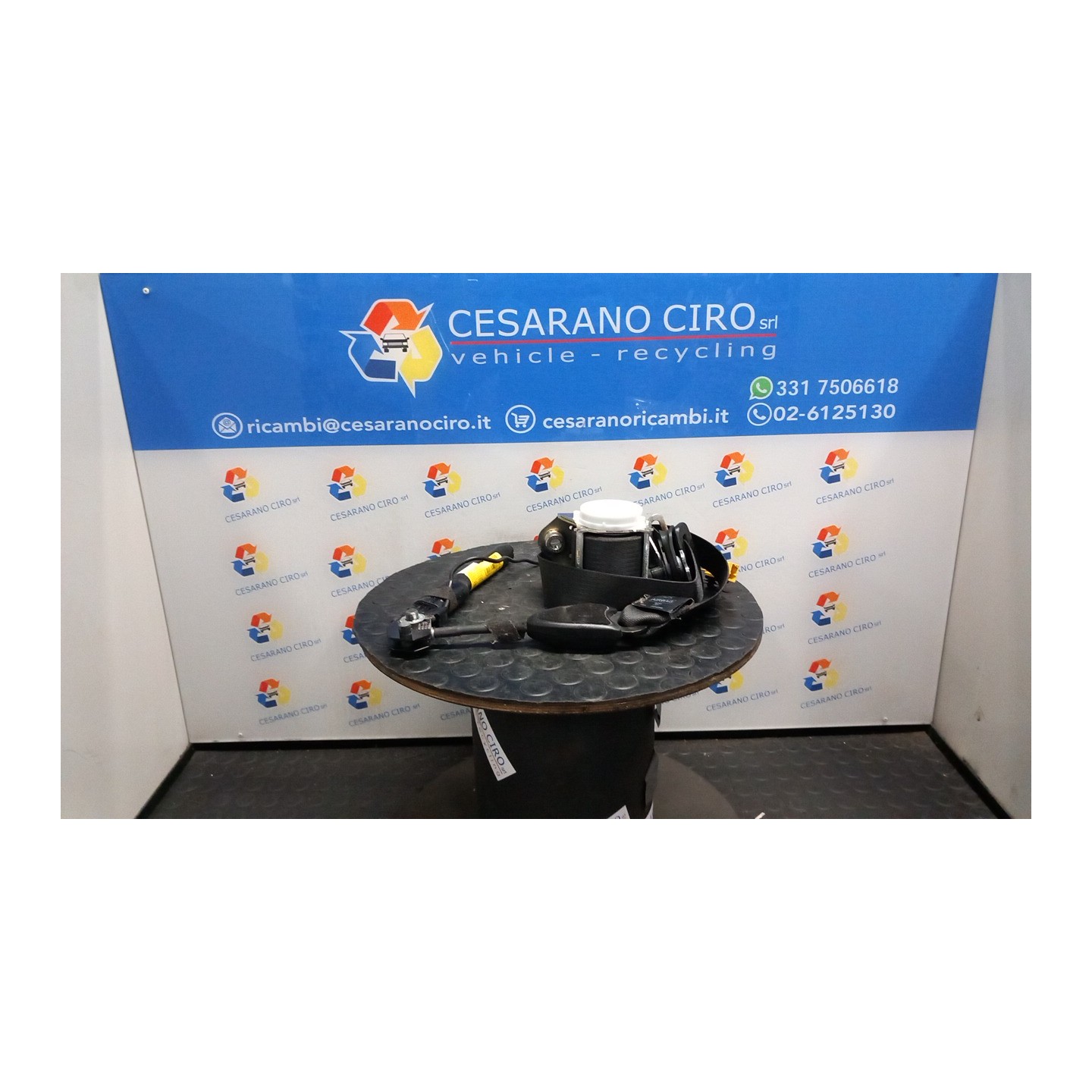 CINTURA DI SICUREZZA ANT. DX. 050 OPEL MERIVA (S10) (04/10-) A13DTE 13344210