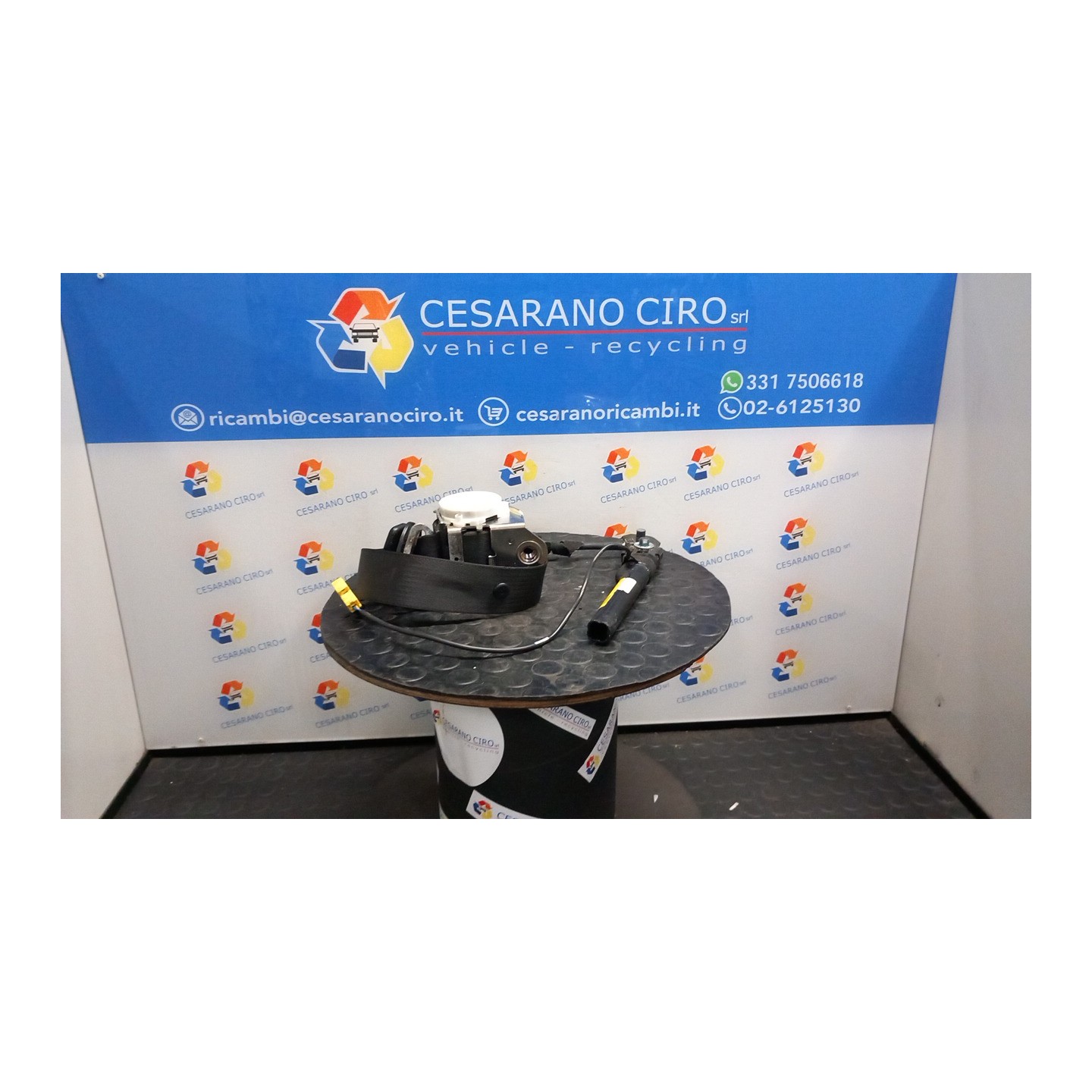 CINTURA DI SICUREZZA ANT. DX. 050 OPEL MERIVA (S10) (04/10-) A13DTE 13344210