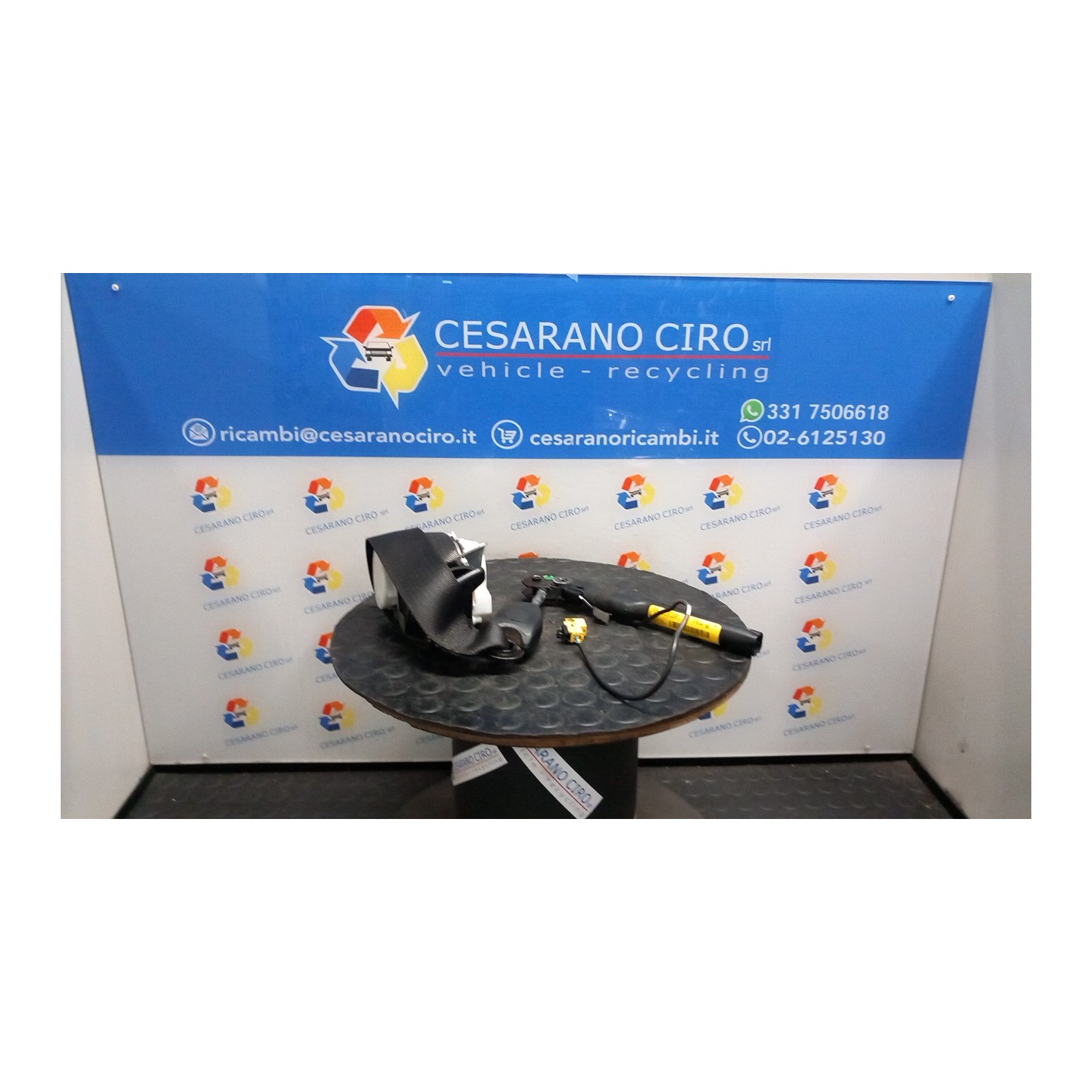 CINTURA DI SICUREZZA ANT. SX. 051 OPEL MERIVA (S10) (04/10-) A13DTE 13344209