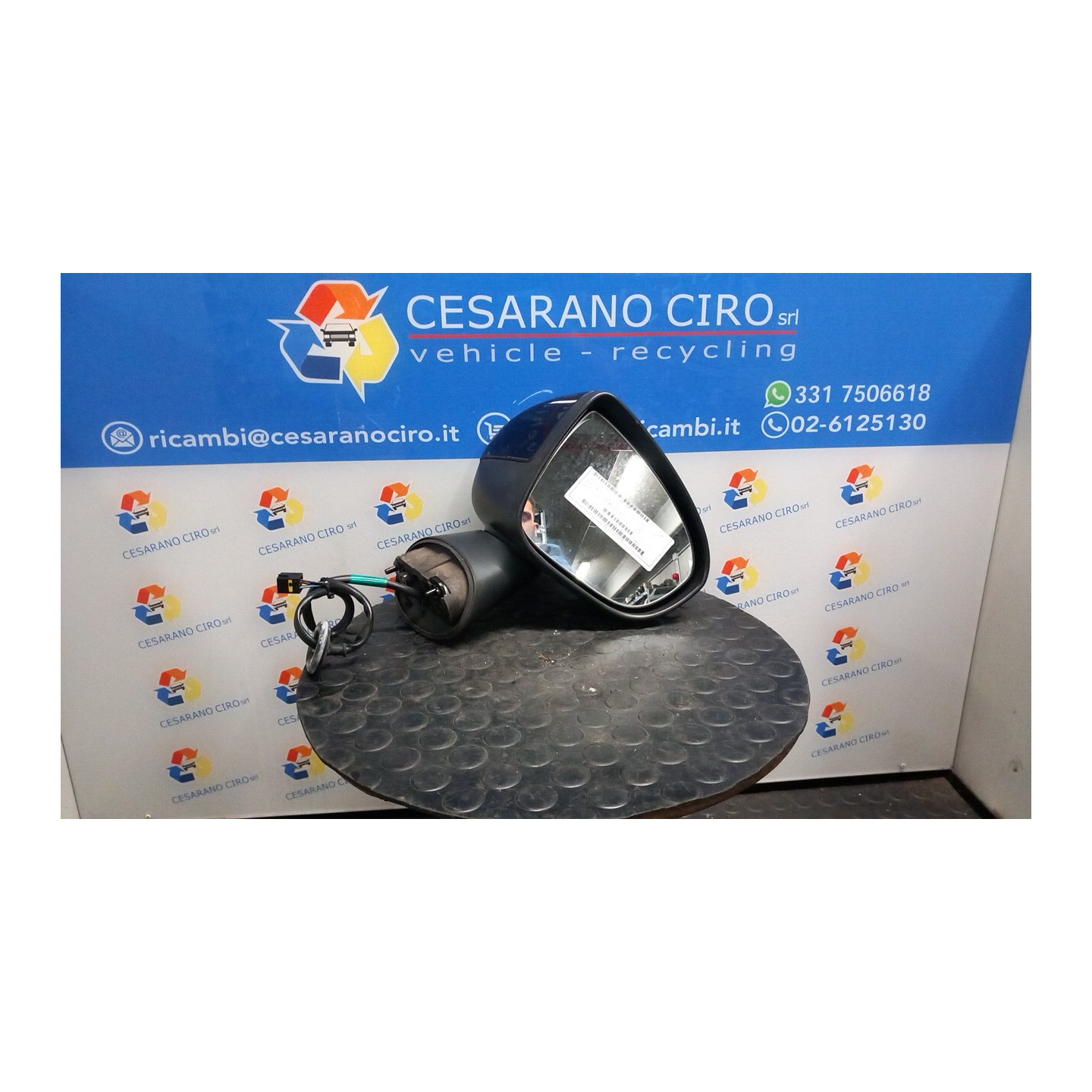 RETROVISORE EST. REGOLAZ. ELETTR. DX. 052 OPEL MERIVA (S10) (04/10-) A13DTE 13329819