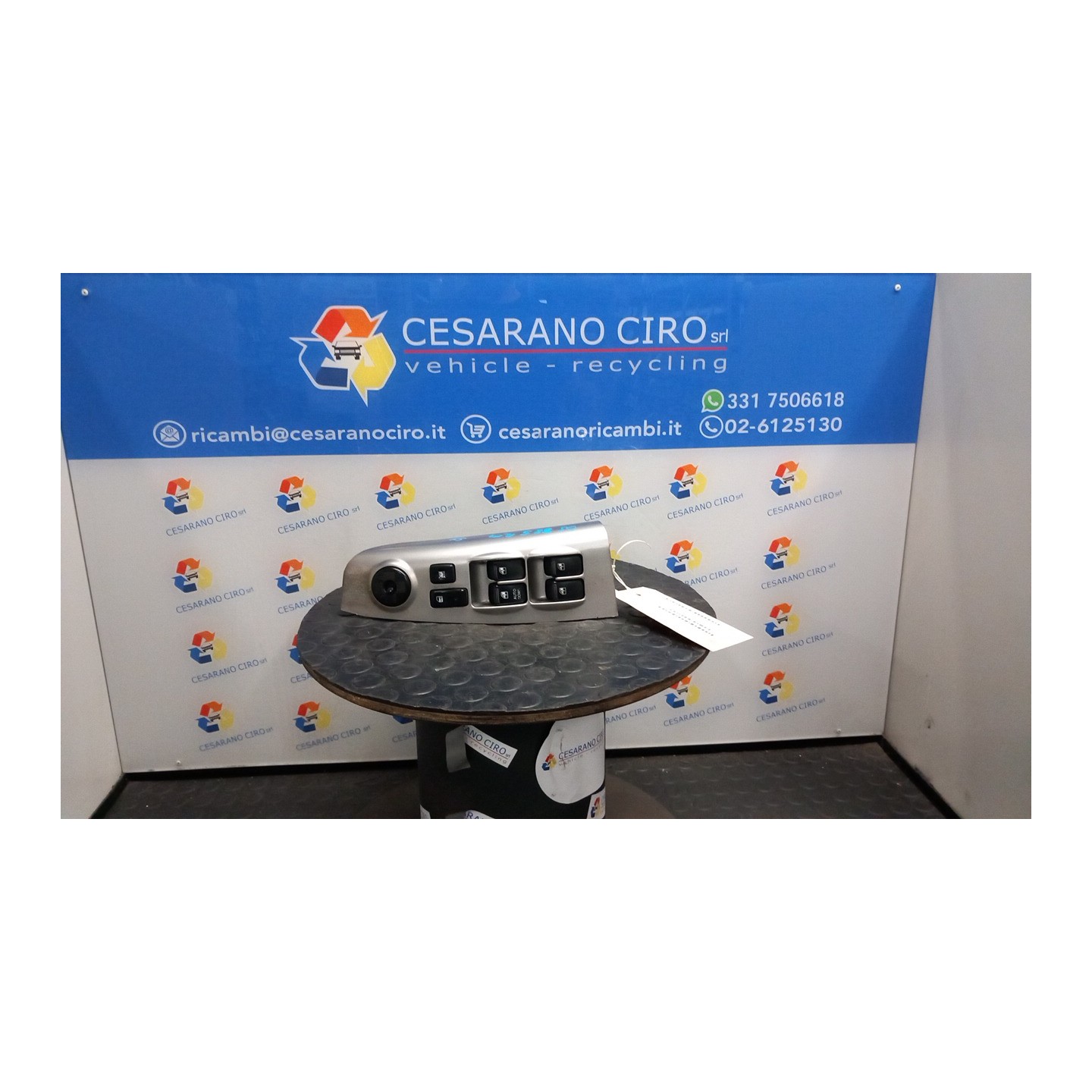BLOCCO COMANDI ALZACRISTALLI C/CRISTALLI ELETTRICI OPST 065 KIA SPORTAGE 2A SERIE (10/04-05/11 G4GC 935701F010SS