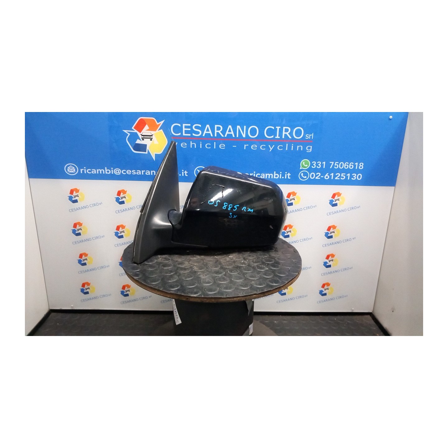 RETROVISORE EST. REGOLAZ. ELETTR. VERNICIATO SX. 072 KIA SPORTAGE 2A SERIE (10/04-05/11 G4GC 876101F300