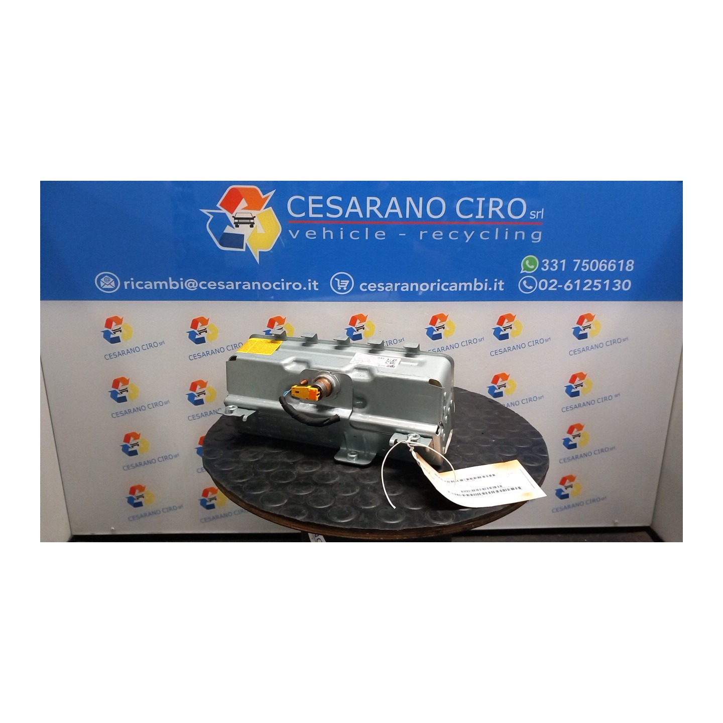 DISPOSITIVO AIRBAG LATO PASSEGGERO 117 VOLKSWAGEN POLO (6R) (05/09-10/14) CFW 6R0880204A